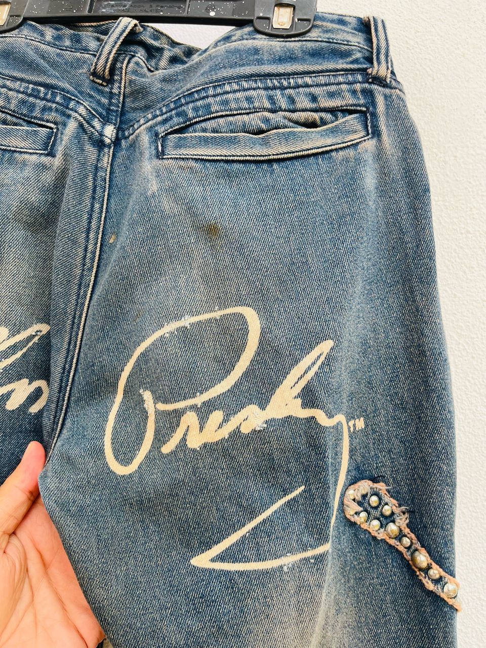 Japanese Brand × PPFM Vintage PPFM Elvis Presley Streetwear Fashion Style Size US 30 / EU 46 - 9 Thumbnail