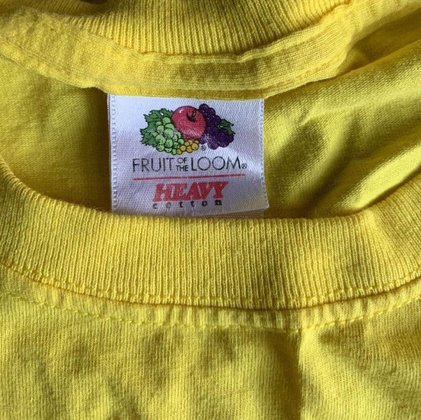 Fruit Of The Loom × Other Yellow Fruit of the Loom cotton tee Size US L / EU 52-54 / 3 - 3 Thumbnail