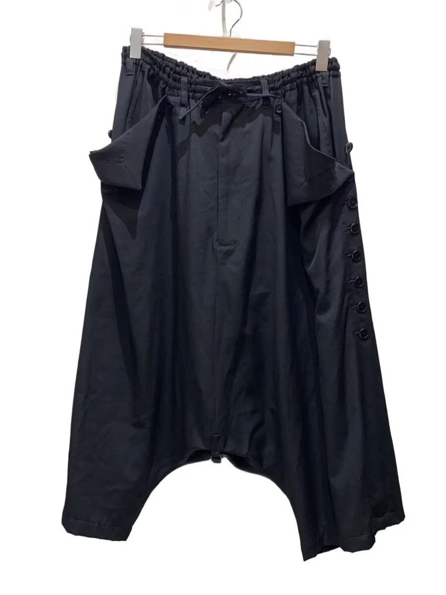 yohji yamamoto POUR HOMME Side button large sarouel pants