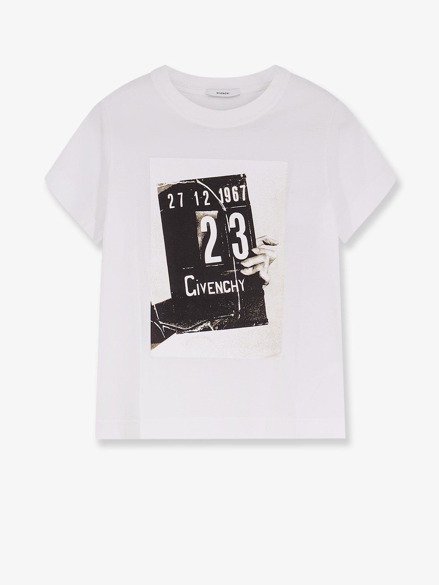Givenchy Cotton T-Shirt With Print On The Front Size M / US 6-8 / IT 42-44 - 1 Thumbnail