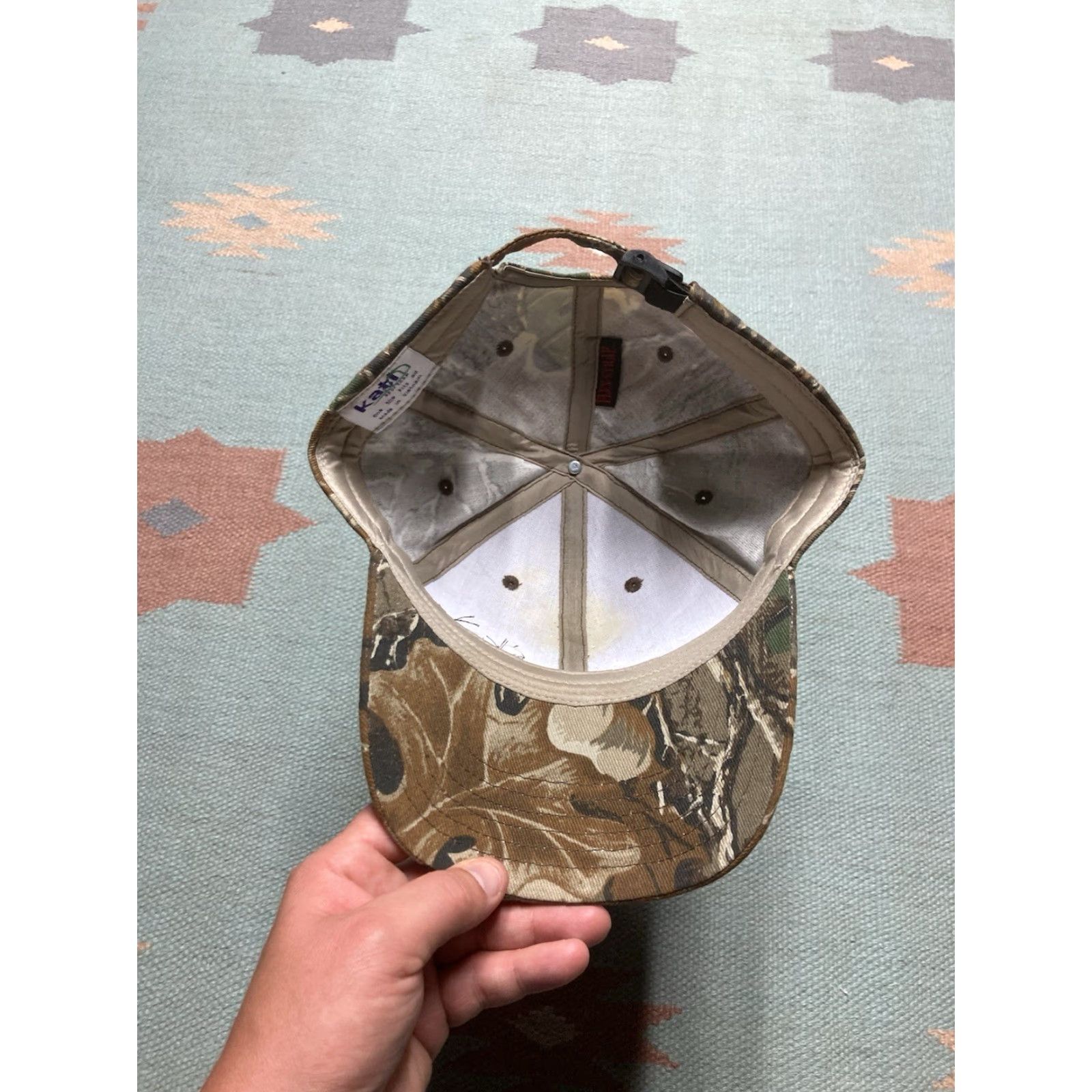 Realtree VINTAGE Realtree CAMO hat strapback cap NWOT camouflage hunting Realtree CAMO Baseball Cap Men Adjustable Cap Size ONE SIZE - 6 Thumbnail