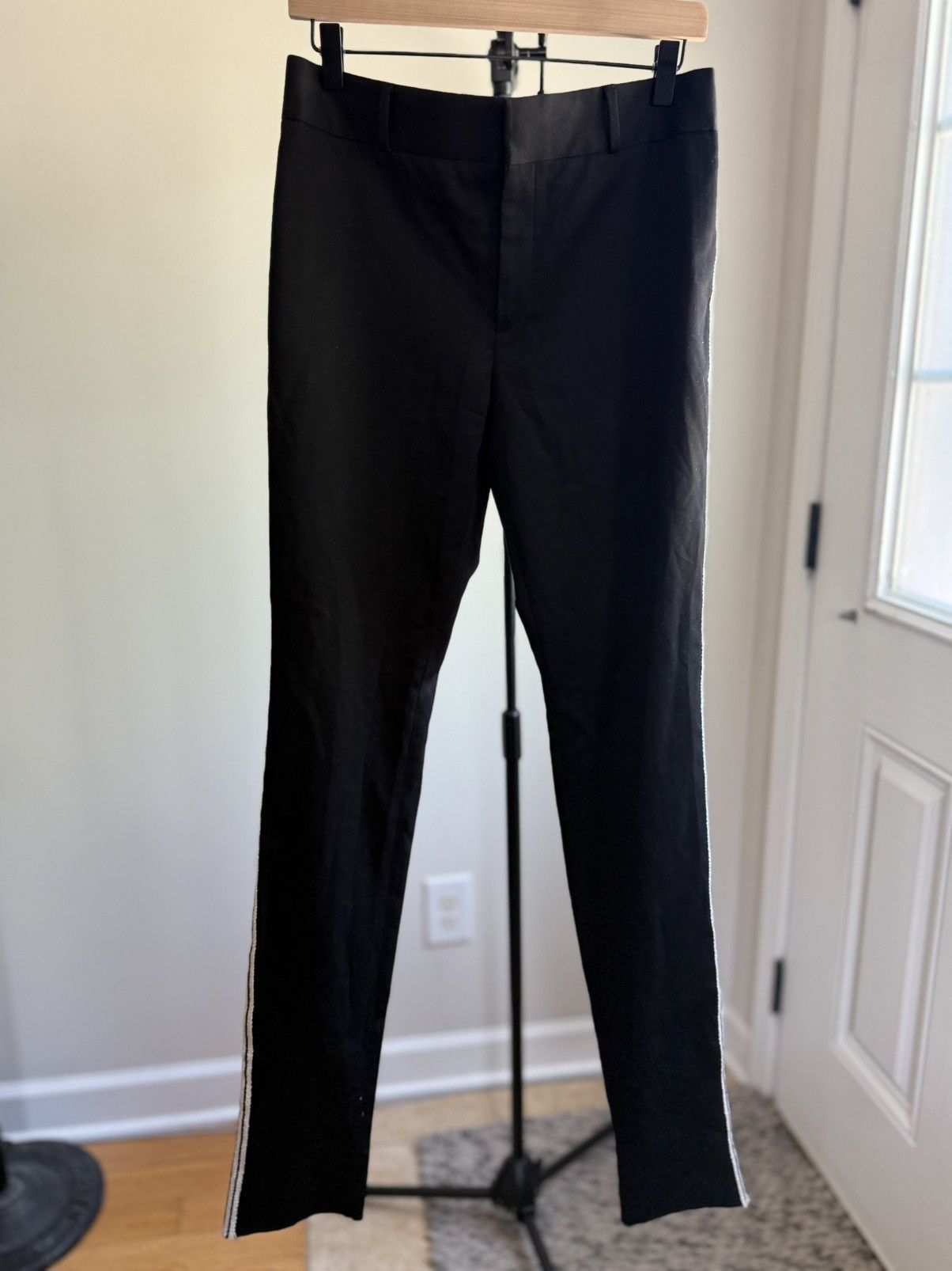 Saint Laurent Paris Saint Laurent Paris Striped Pants Size US 31 - 2 Thumbnail