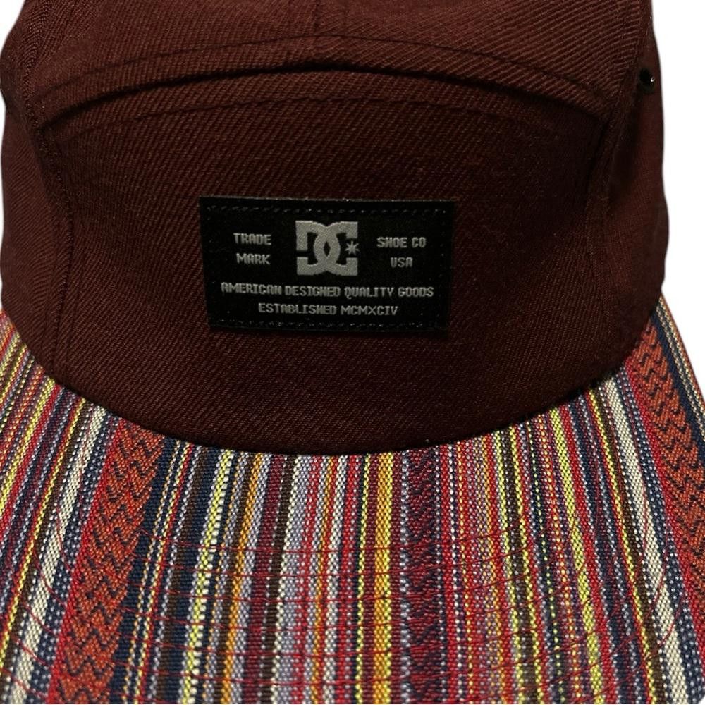 Designer DC Maroon and Multicoloured Camp Cap Size ONE SIZE - 2 Thumbnail