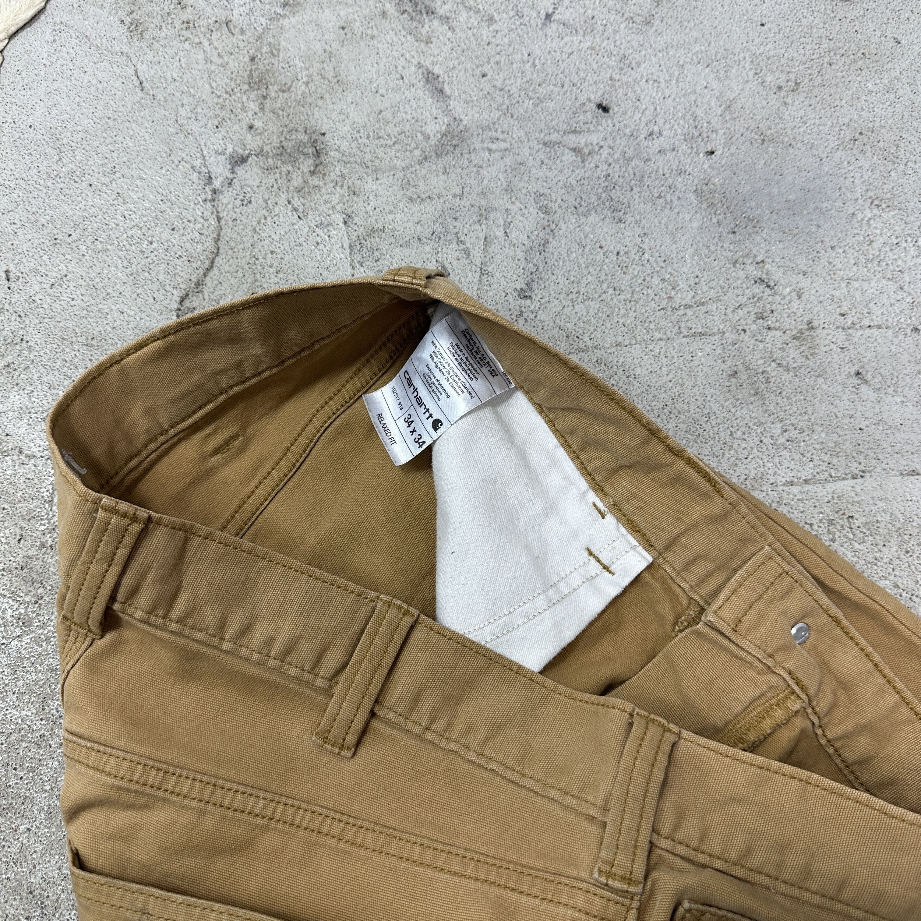 Carhartt Vintage Streetwear Skater Carhartt Relaxed Fit Pants Y2K Size US 34 / EU 50 - 7 Thumbnail