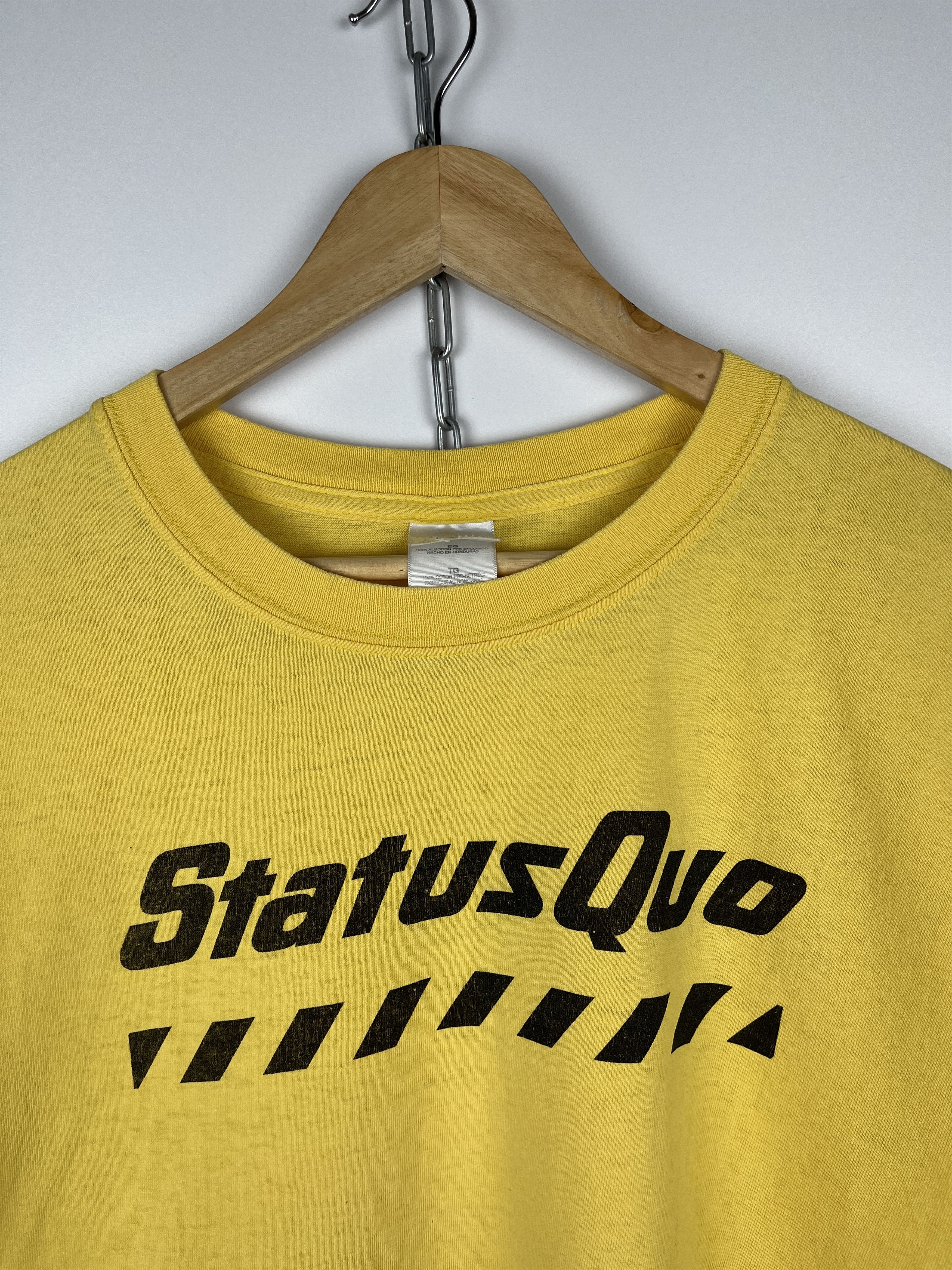 Band Tees × Gildan × Vintage 00's Status Quo Rock Band "Blues and Rhythm" T-shirt Y2K Size US XL / EU 56 / 4 - 6 Thumbnail