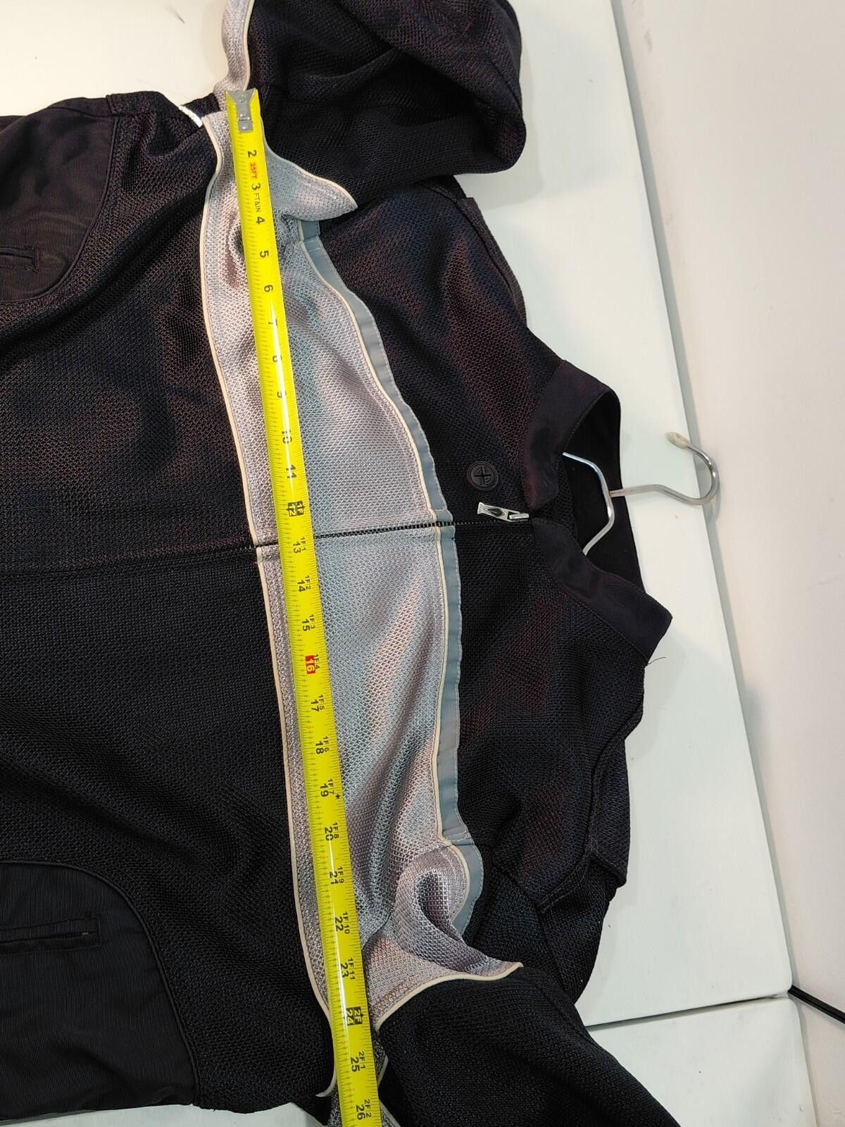 Other Power Trip Black&Grey Mesh Motorcycle Jacket Size 2XL Padded Size ONE SIZE - 6 Thumbnail