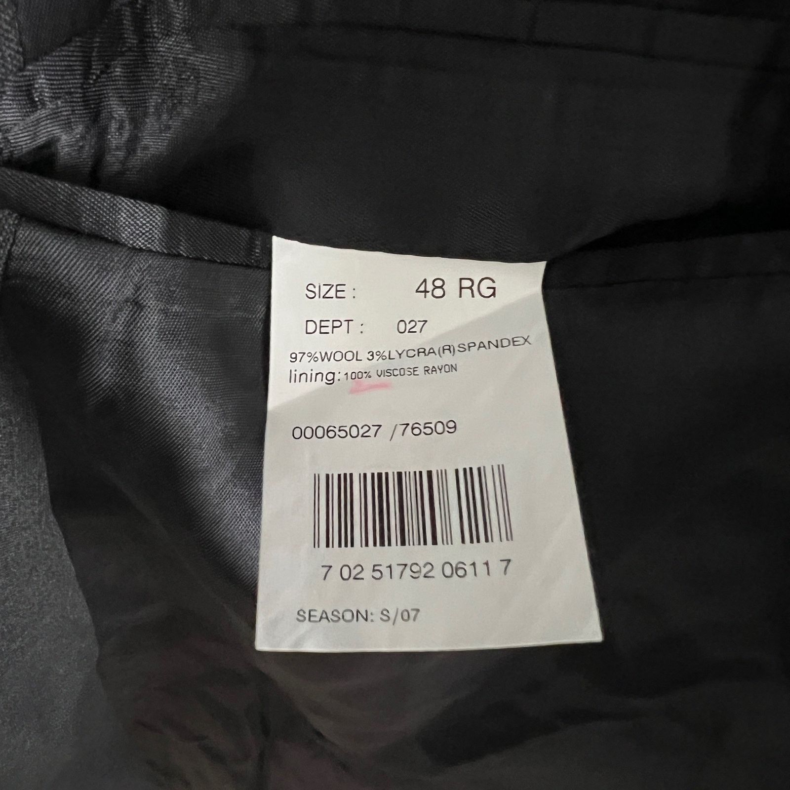 Brooks Brothers Brooks Brothers 346 Gray Single Breasted 3 Button Blazer 48R Size 48R - 5 Thumbnail