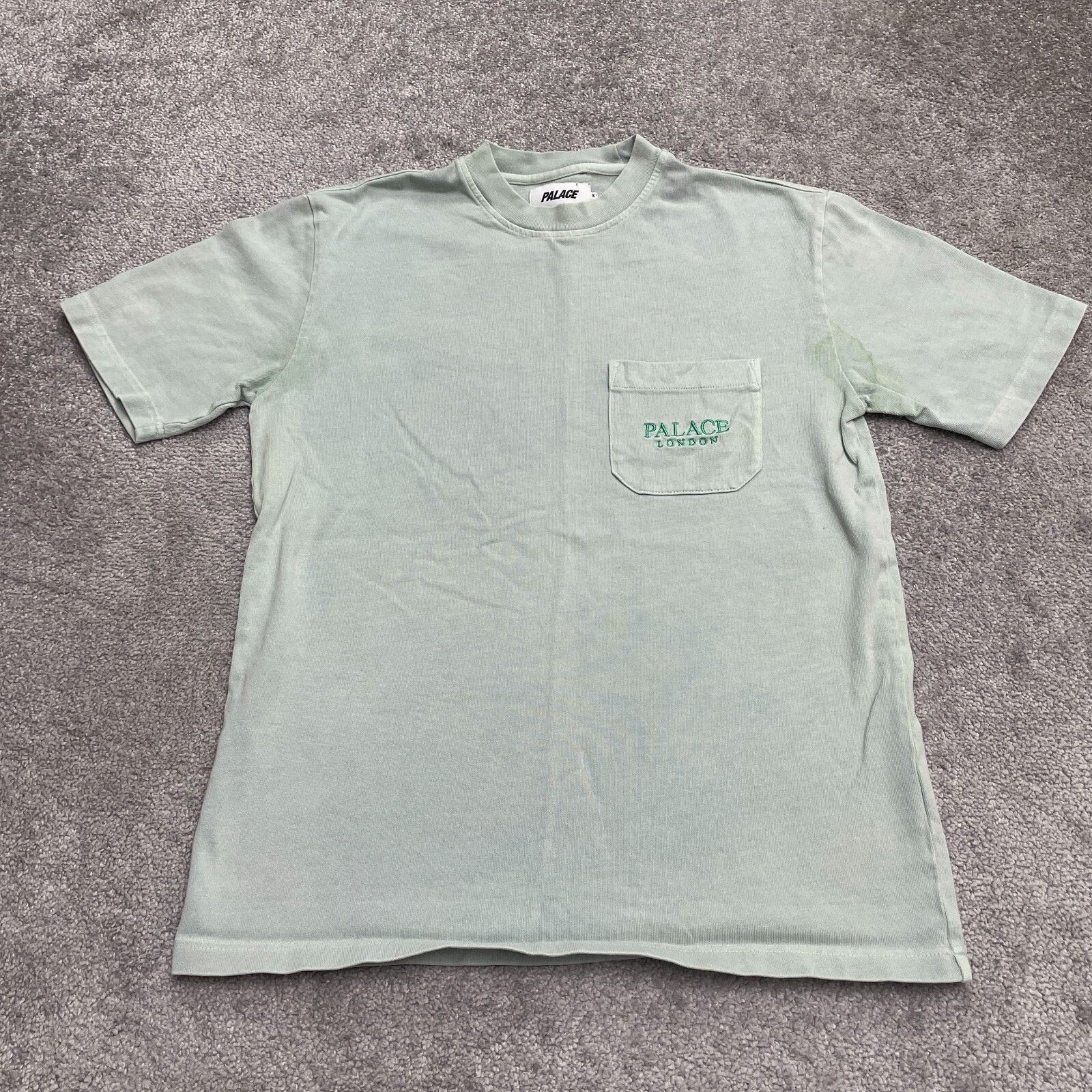 Palace Palace Skateboard Heavyweight T-Shirt Men Small Light Green Size US S / EU 44-46 / 1 - 1 Thumbnail