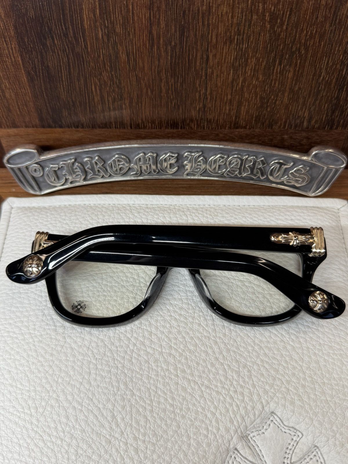 Chrome Hearts Chrome Hearts Tritisagain Glasses Size ONE SIZE - 3 Thumbnail