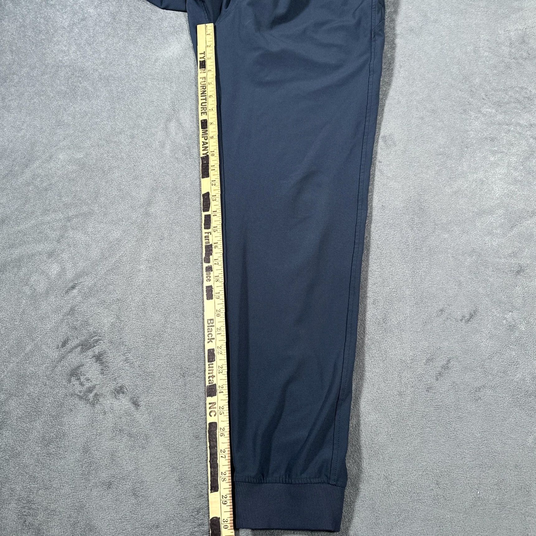 Vintage Birddogs Joggers Pants Mens XL Blue Built-In Liner Athletic Stretch Zip Pocket Size US 36 / EU 52 - 3 Thumbnail