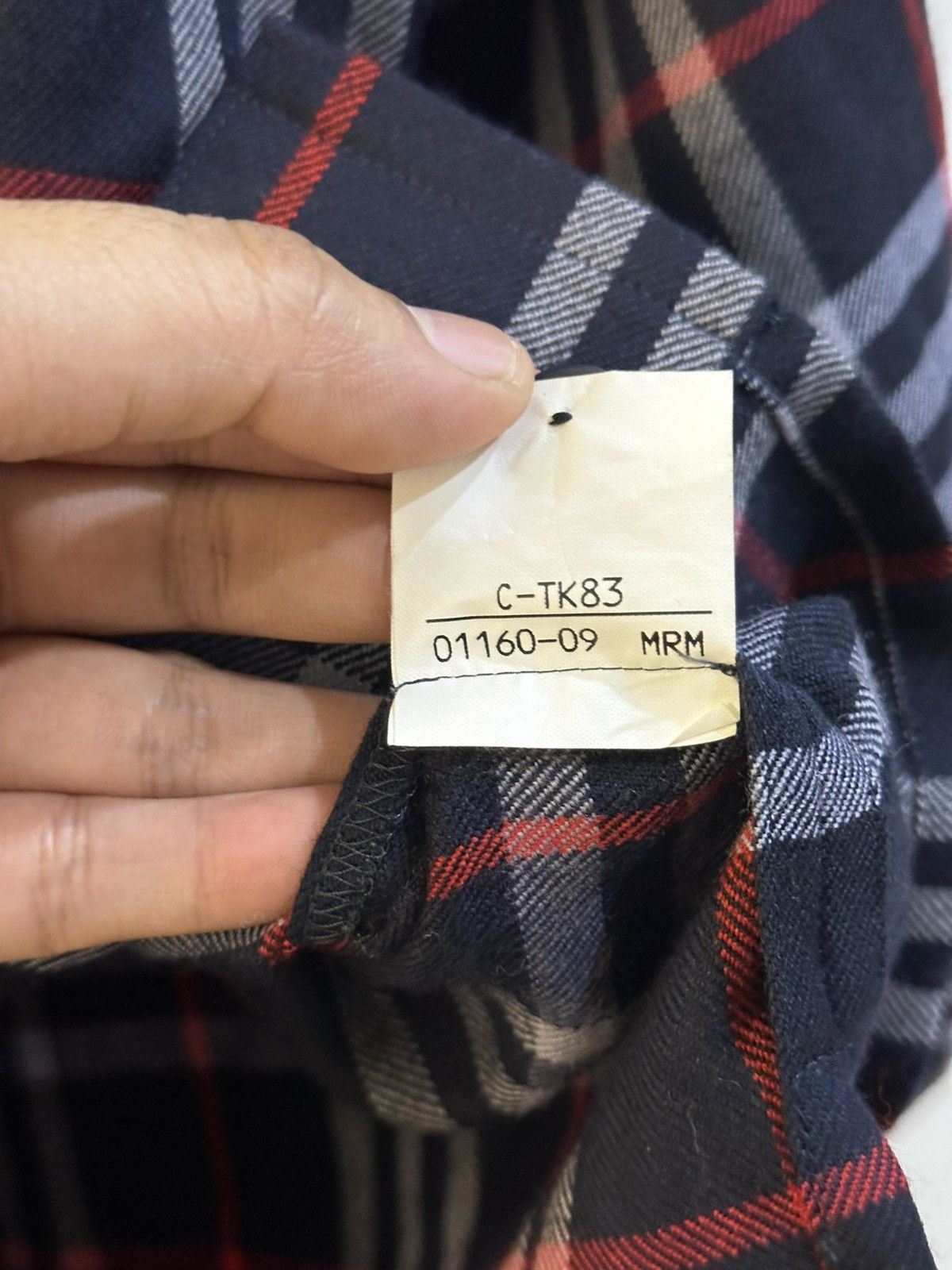 Burberry × Vintage 1990-Vintage Burberry Novacheck Padded Shoulder Button Up Size US M / EU 48-50 / 2 - 10 Thumbnail