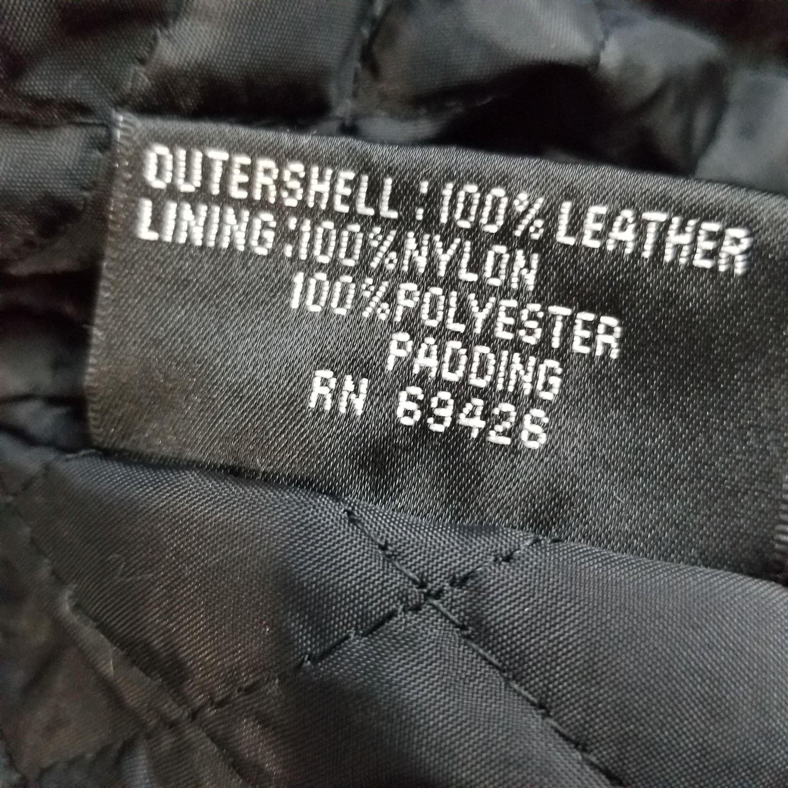 Wilsons Leather M Julian Leather Jacket Mens Medium Wilsons Zip Quilted Size US M / EU 48-50 / 2 - 8 Thumbnail