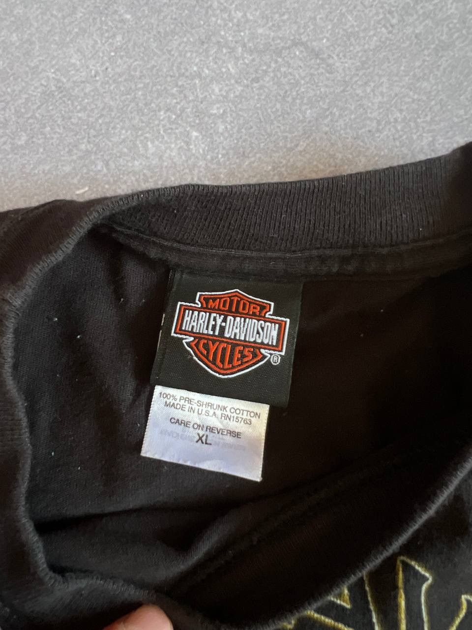 Harley Davidson × Vintage Harley Davidson 2007 t-shirt rare VIntage Hanes collection Size US XL / EU 56 / 4 - 5 Thumbnail