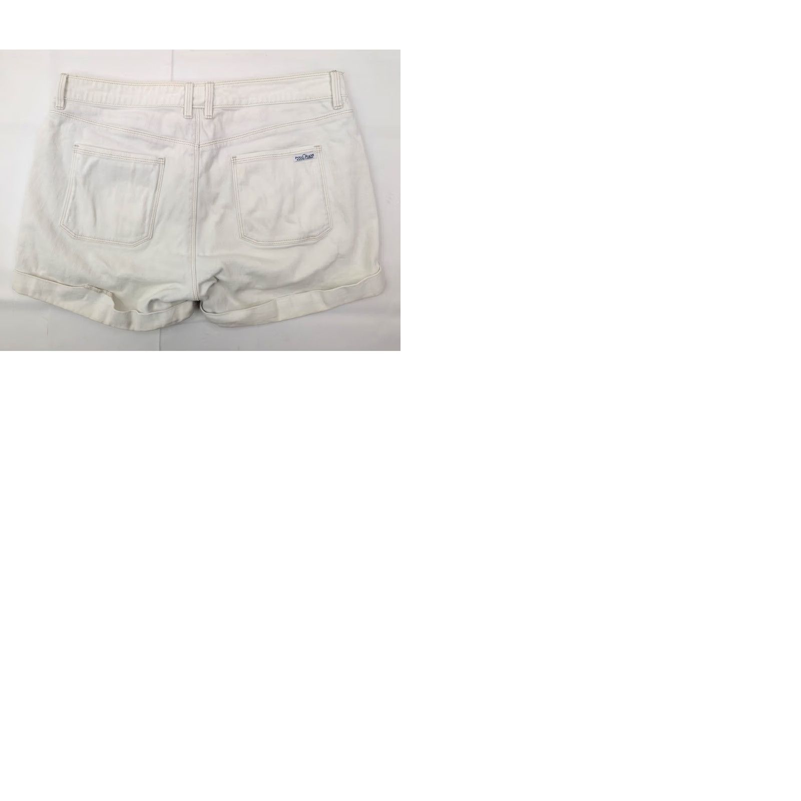 Polo Ralph Lauren Polo Jeans Ralph Lauren REBECCA Denim Jean Shorts Women 10 White Cotton Elastane 3 Inseam 32x3 Vintage No Size 32" / US 10 / IT 46 - 9 Thumbnail