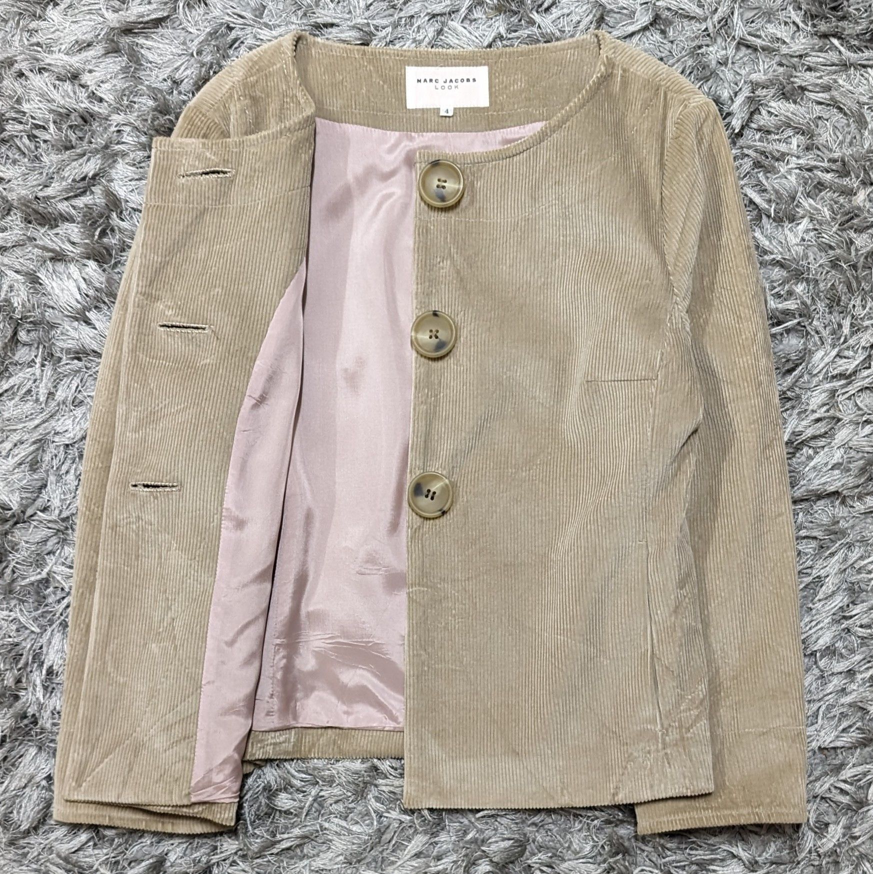 Avant Garde Designer Marc Jacobs Vintage Marc Jacobs Look Corduroy Button Up Jacket Grailed