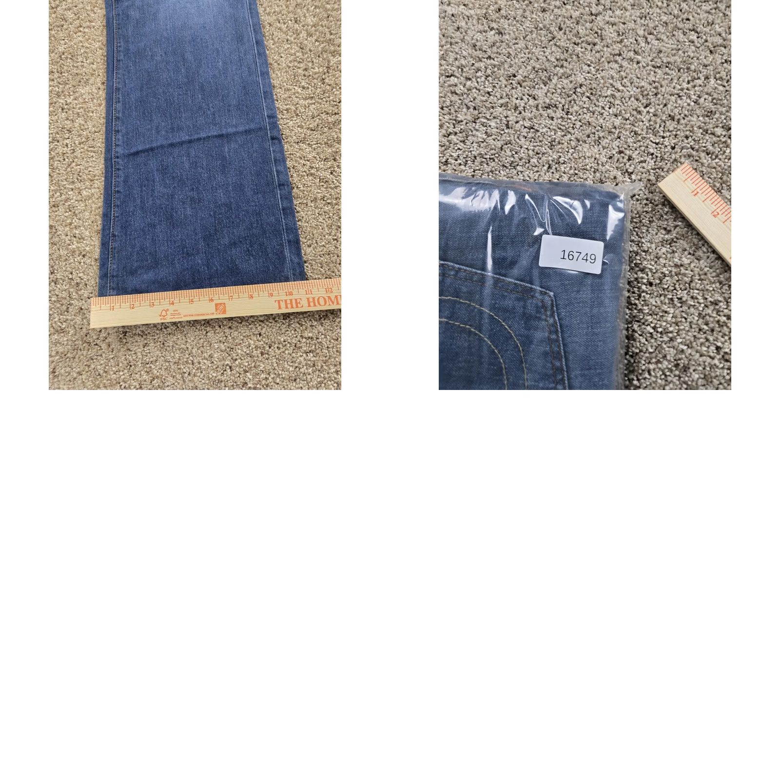 True Religion True Religion Jeans Mens 40 Blue Relaxed Straight 5-Pocket Denim USA Made Jeans Size US 40 / EU 56 - 9 Thumbnail