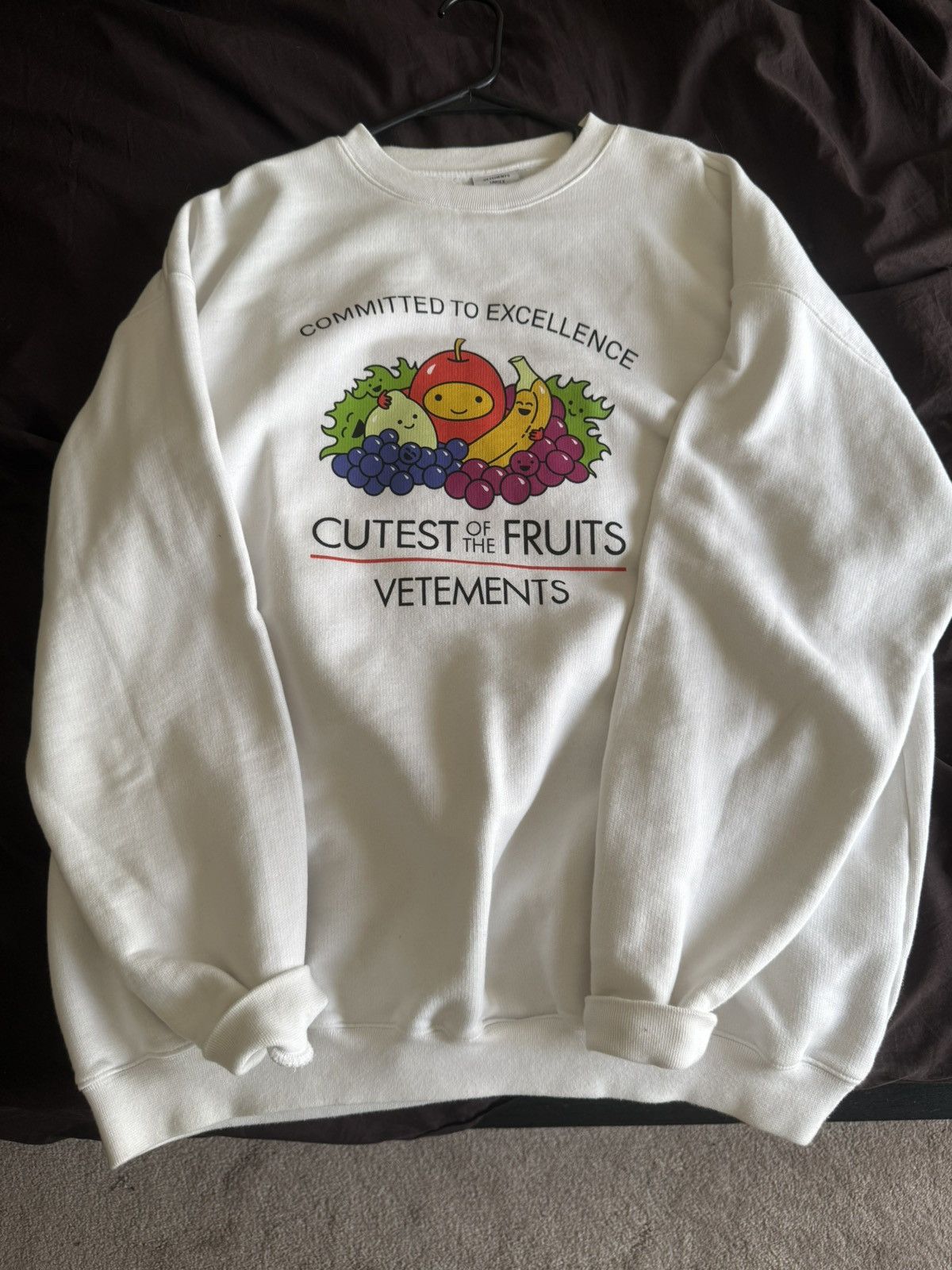 Vetements Vetements Cutest of the Fruits Sweatshirt Size US M / EU 48-50 / 2 - 1 Thumbnail