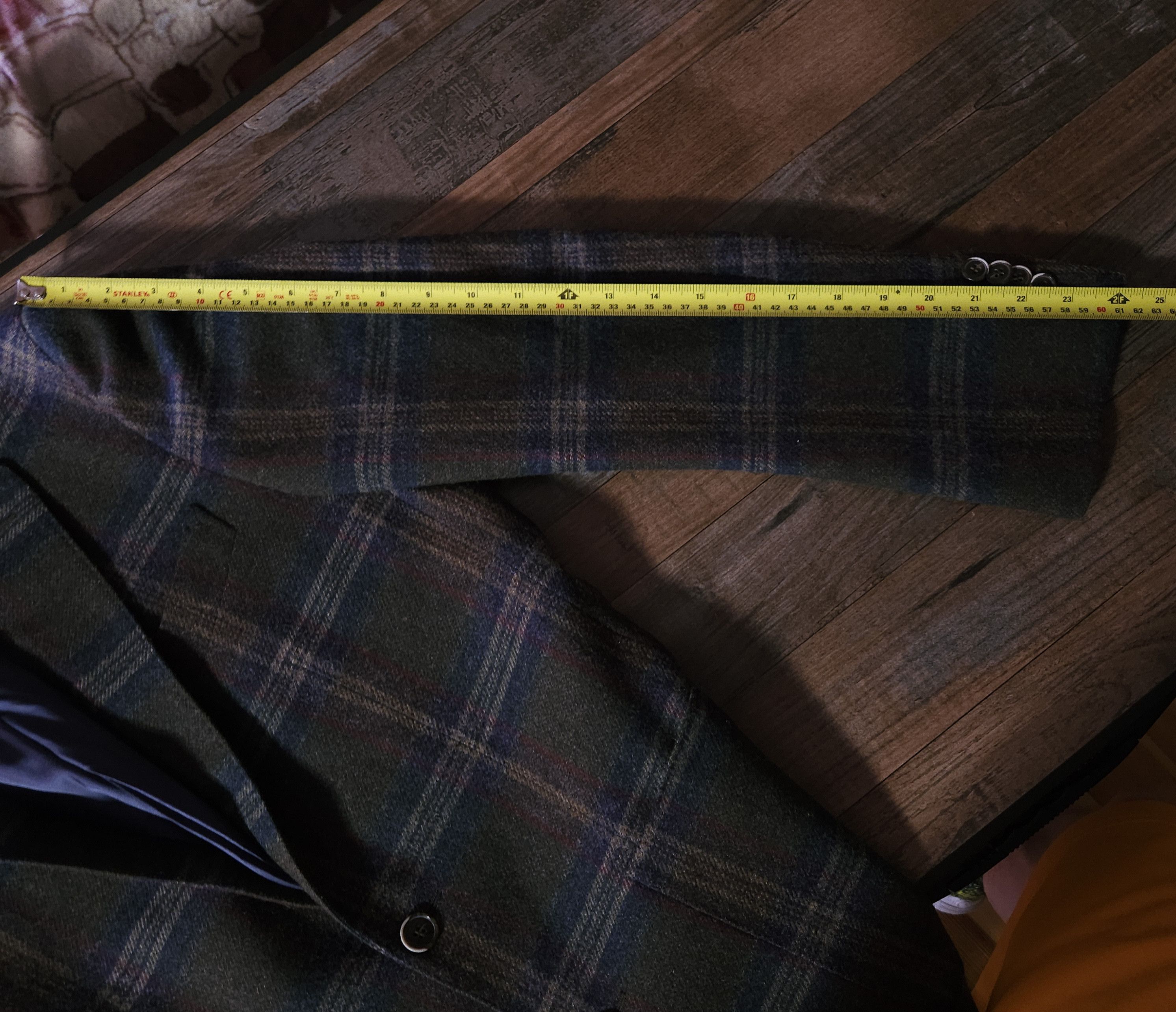 Suitsupply Suitsupply Tweed Blazer Wool Checked Mens size EUR 46 US 36 Size 36R - 13 Thumbnail