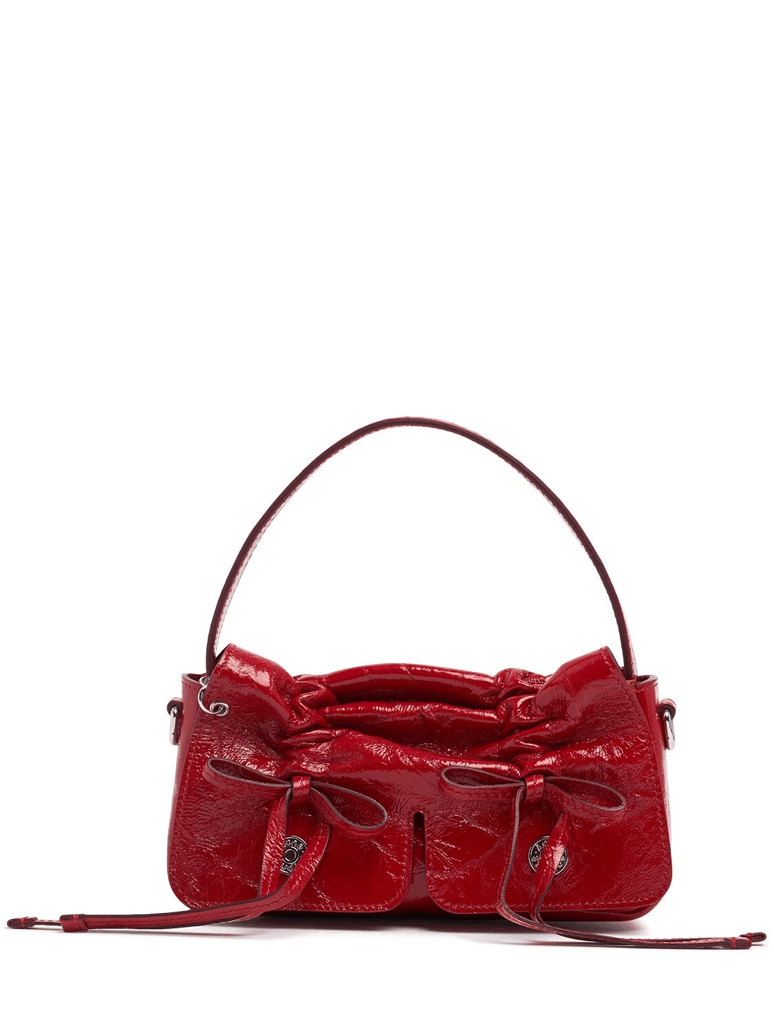 Acne Studios ACNE STUDIOS Multi Micro Red Leather Top Handle Bag New Size ONE SIZE - 1 Thumbnail