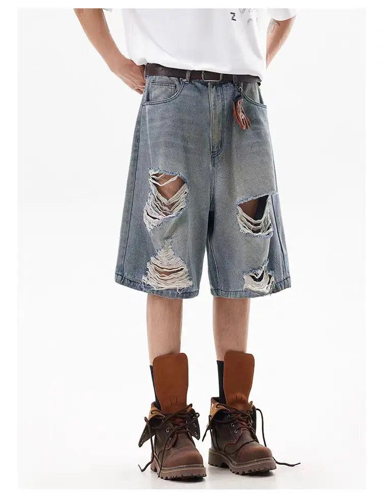 Designer × Japanese Brand Vintage Casual Loose Harajuku Shorts Size US 32 / EU 48 - 3 Thumbnail