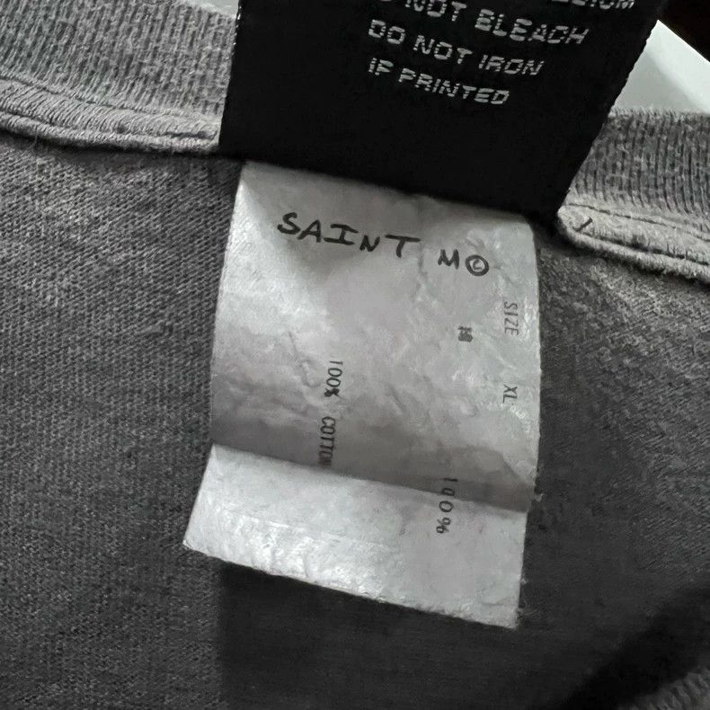 Saint Michael Saint Michael Grey monogrammed logo long sleeve 2504-Nextar Size US M / EU 48-50 / 2 - 3 Thumbnail