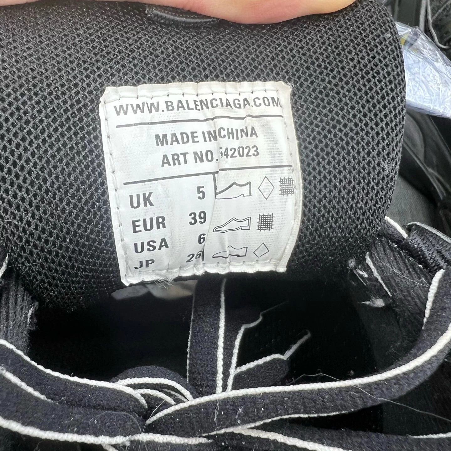 Balenciaga Balenciaga Track Black 39 New Size US 6 / EU 39 - 8 Thumbnail