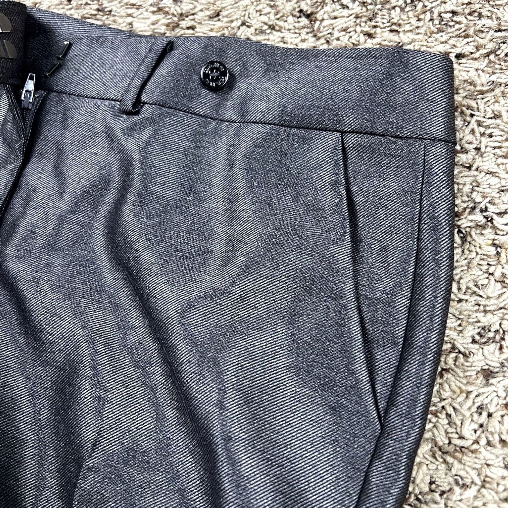Calvin Klein VINTAGE? No. Calvin Klein Gray Dress Pants Women 6 Straight Leg Modern Fit Pants Trousers Shirt? Size 28" / US 6 / IT 42 - 6 Thumbnail