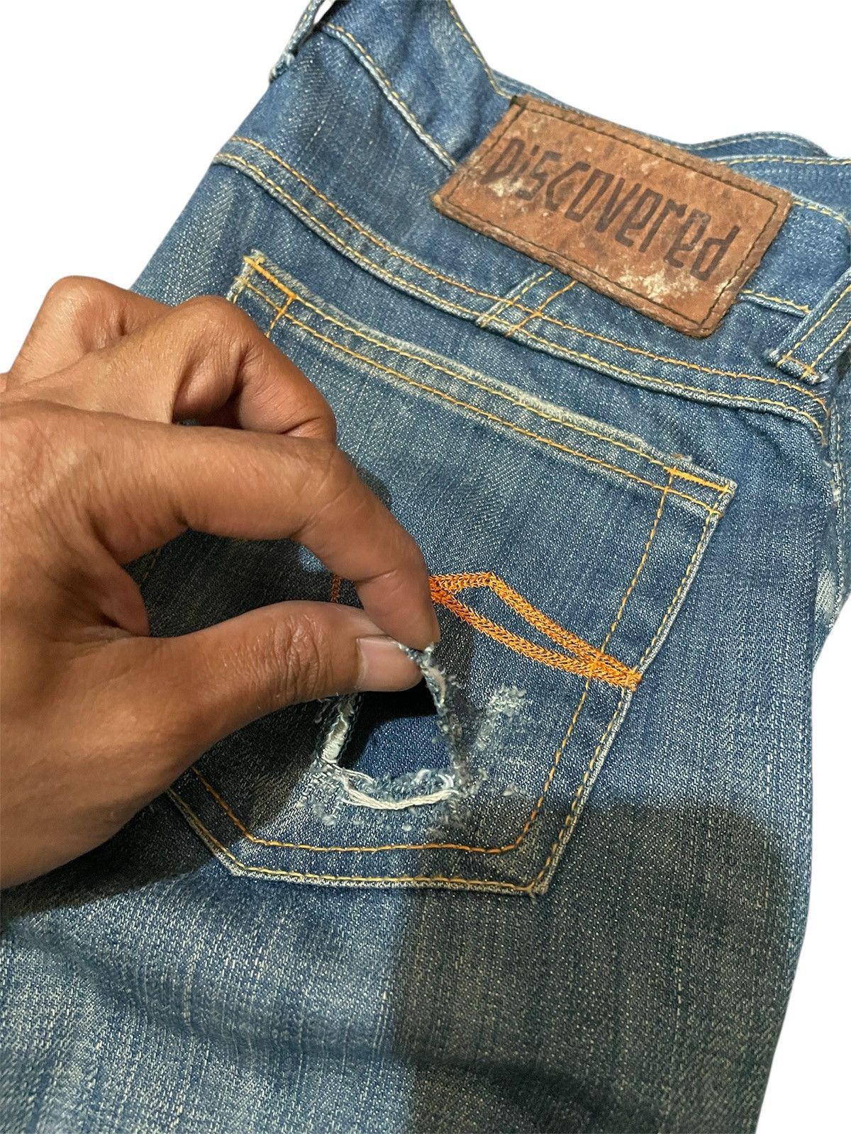 Isamu Katayama Backlash Low rise Discover Blue Denim Pants Size US 29 - 7 Thumbnail