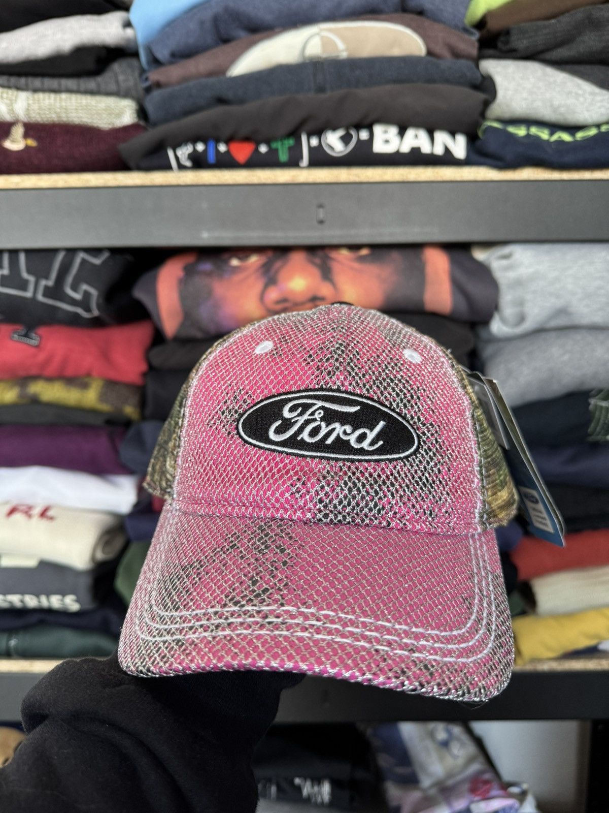 Vintage Rare hat Hysteric Glamour NEW REAL TREE pink Fore cap Size ONE SIZE - 1 Thumbnail