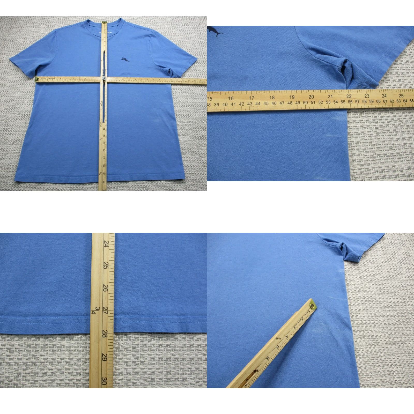 Tommy Bahama Tommy Bahama T-Shirt Mens Medium Graphic Tee Short Sleeve Lounge Reel World 90s California Dad Retro USA Aloha Logo Pocket Size US M / EU 48-50 / 2 - 8 Thumbnail