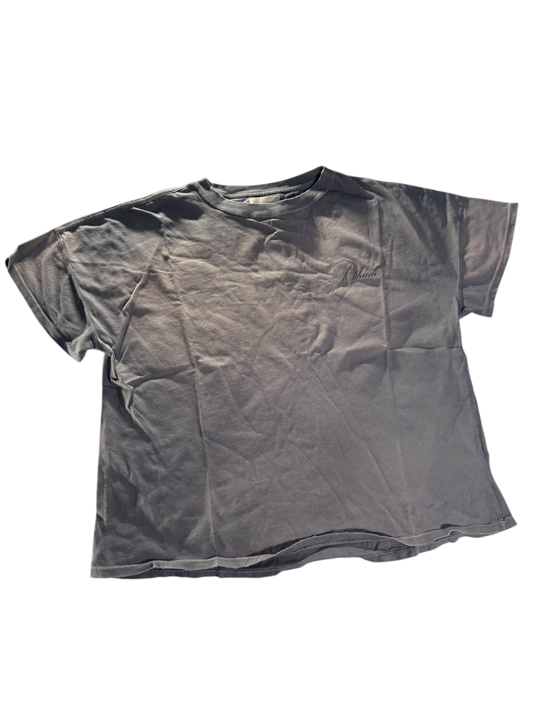 Rhude Rhude Logo-Embroidered Cotton-Jersey T-Shirt Size US M / EU 48-50 / 2 - 1 Thumbnail