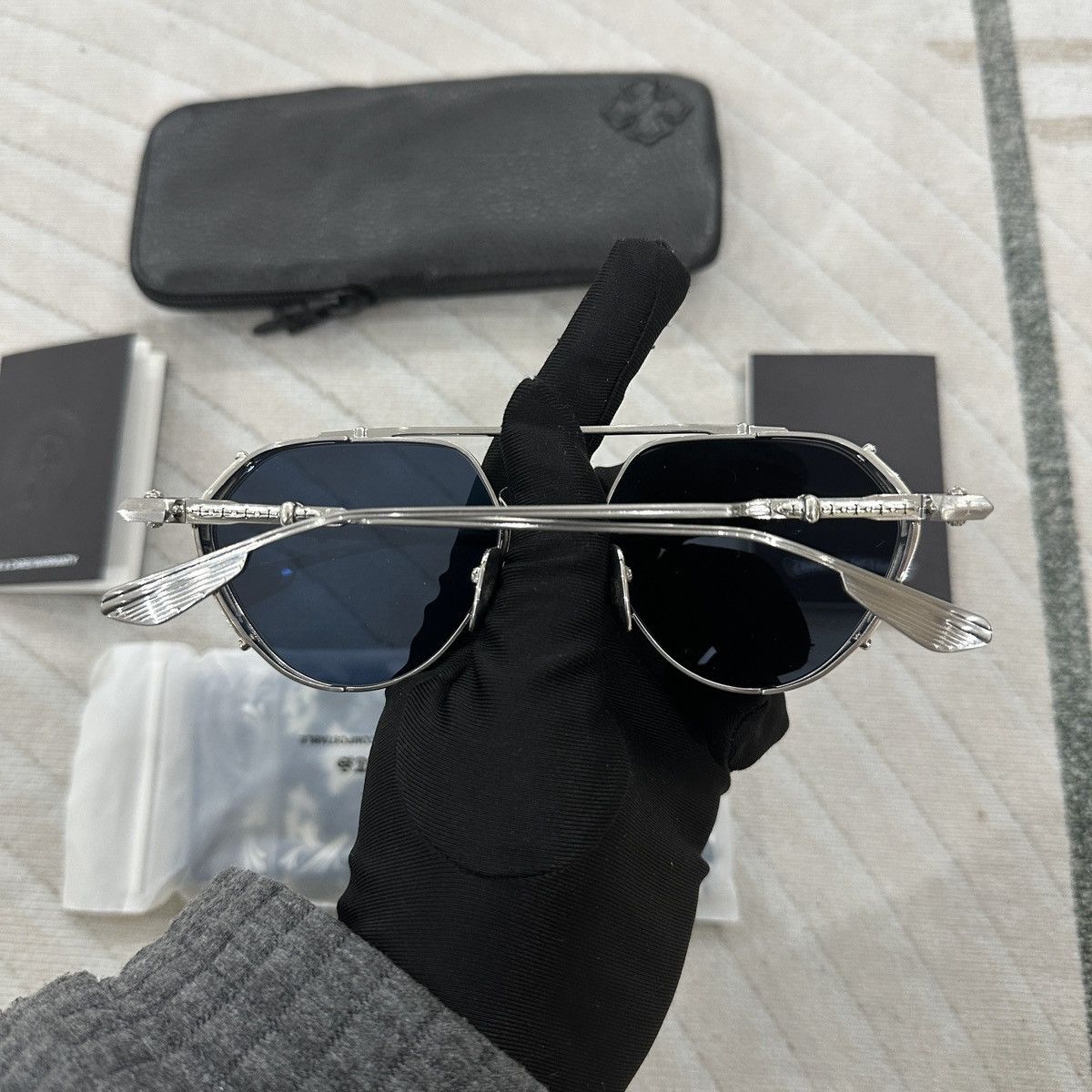 Chrome Hearts CHROME HEARTS FREE RIDE Brushed Alloy Size ONE SIZE - 5 Thumbnail