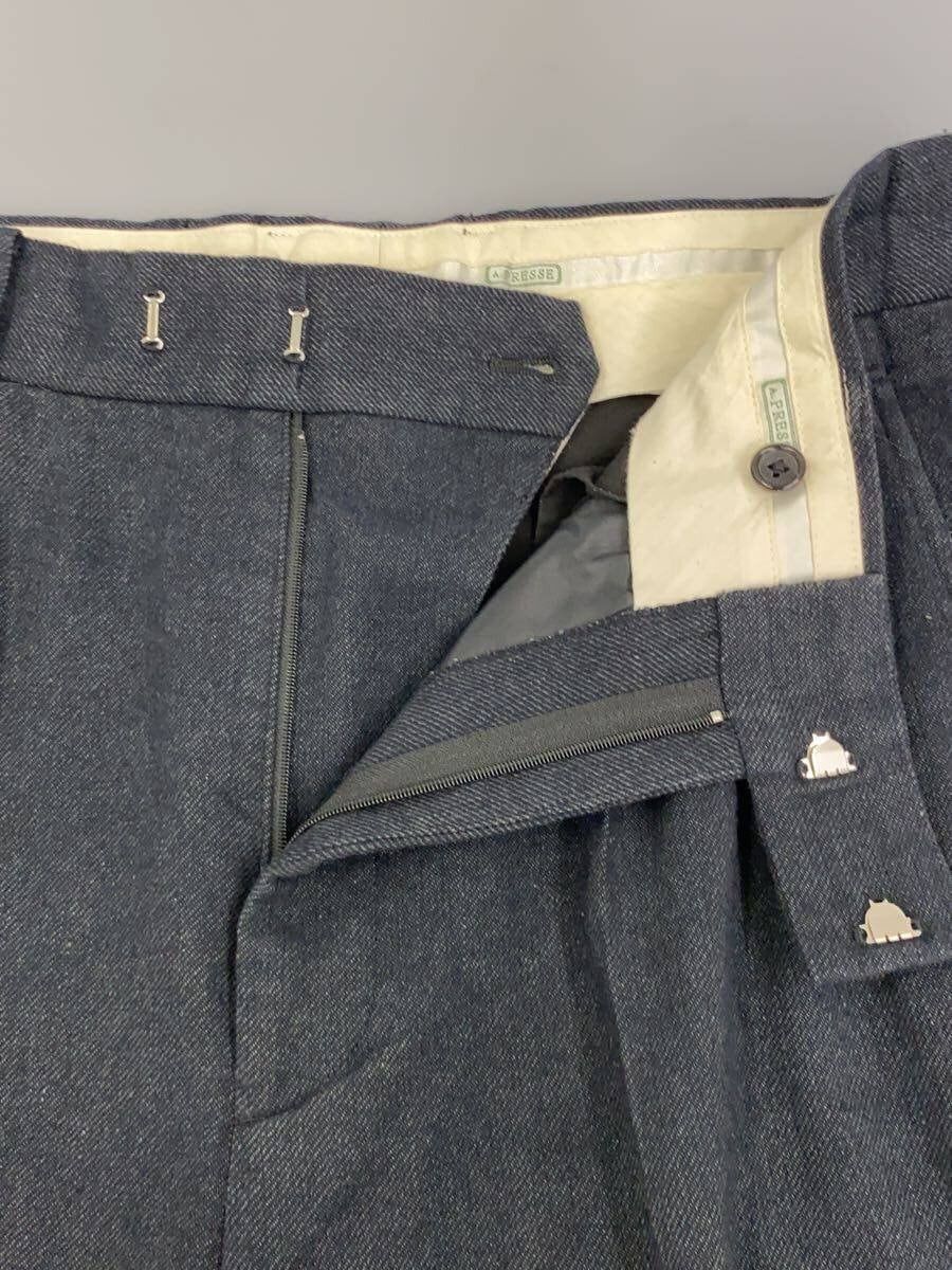 A.PRESSE Blue Linen Slacks Size US 30 / EU 46 - 3 Thumbnail
