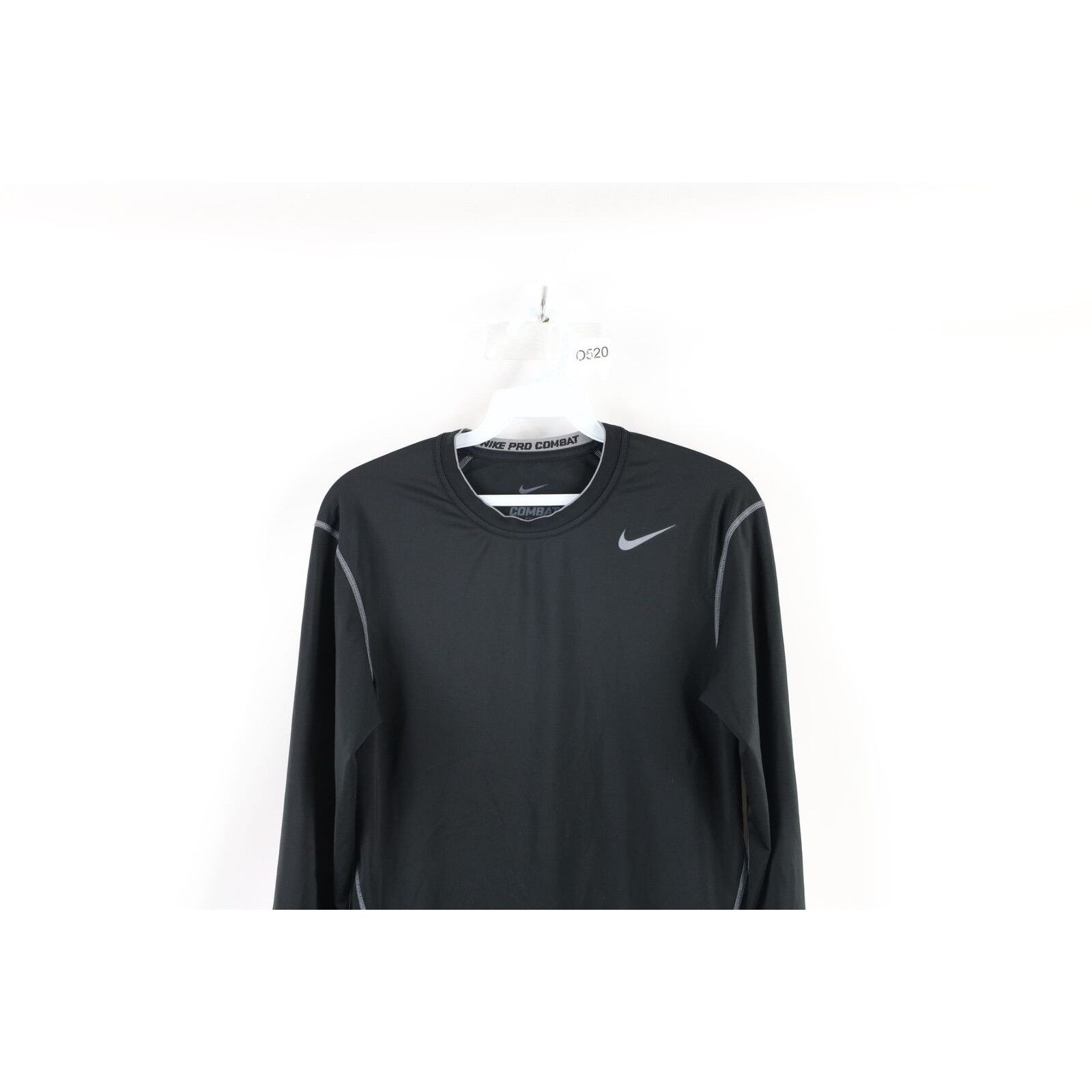 Nike Nike Pro Combat Compression Training Long Sleeve T-Shirt Size US M / EU 48-50 / 2 - 2 Thumbnail