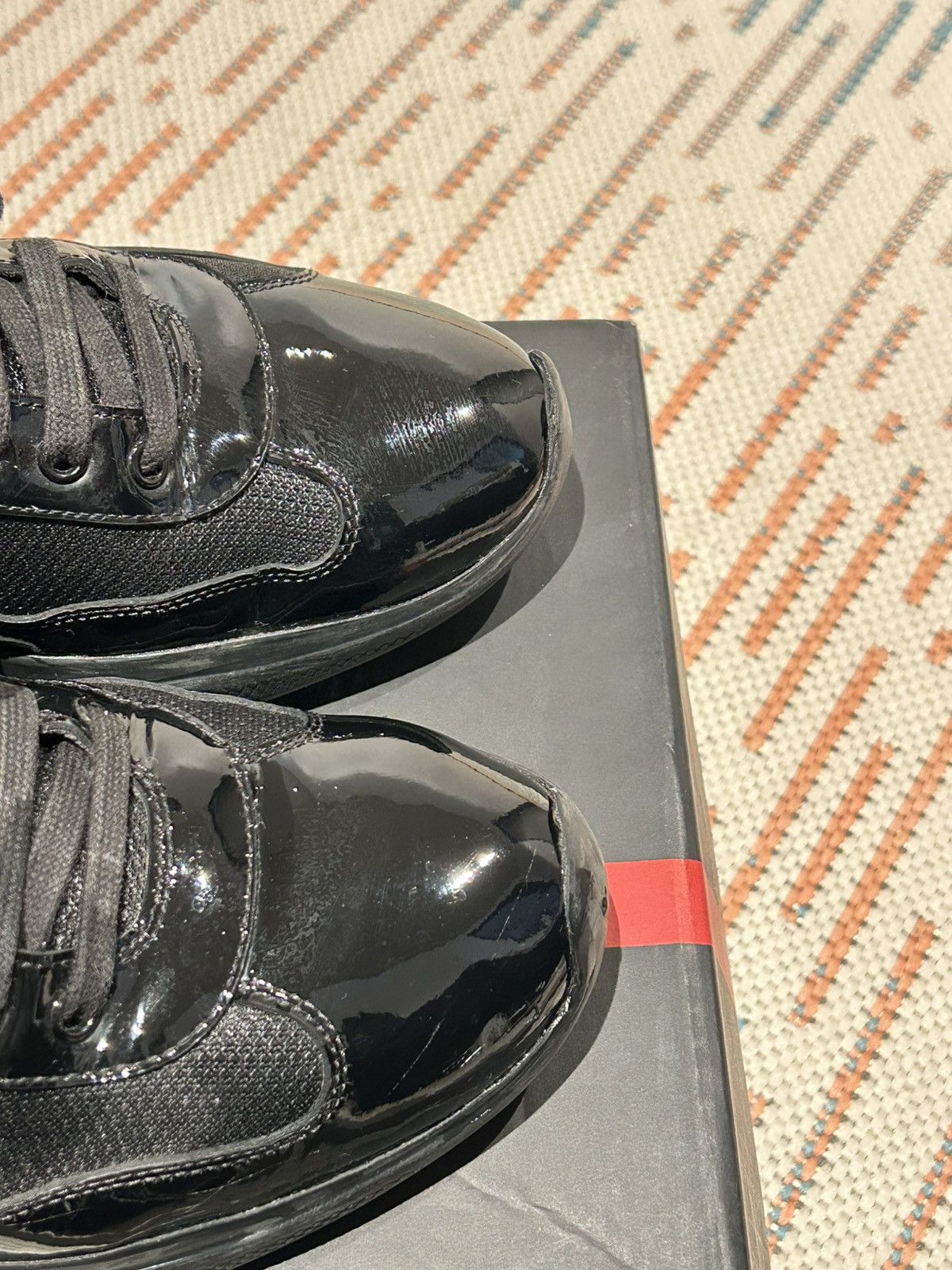 Prada Prada Americas Cup Black Size US 11.5 / EU 44-45 - 7 Thumbnail