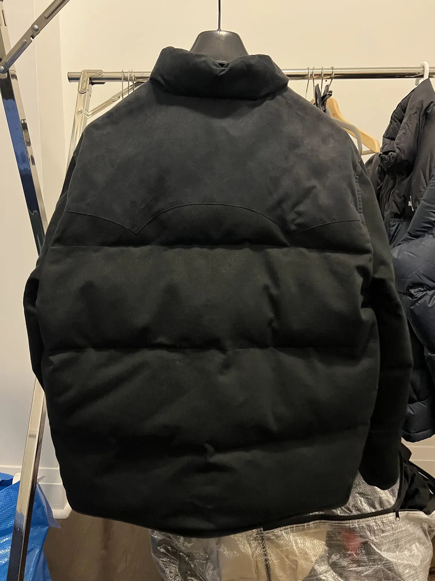 John Varvatos Denim Puffer Jacket - XL Size US XL / EU 56 / 4 - 3 Thumbnail