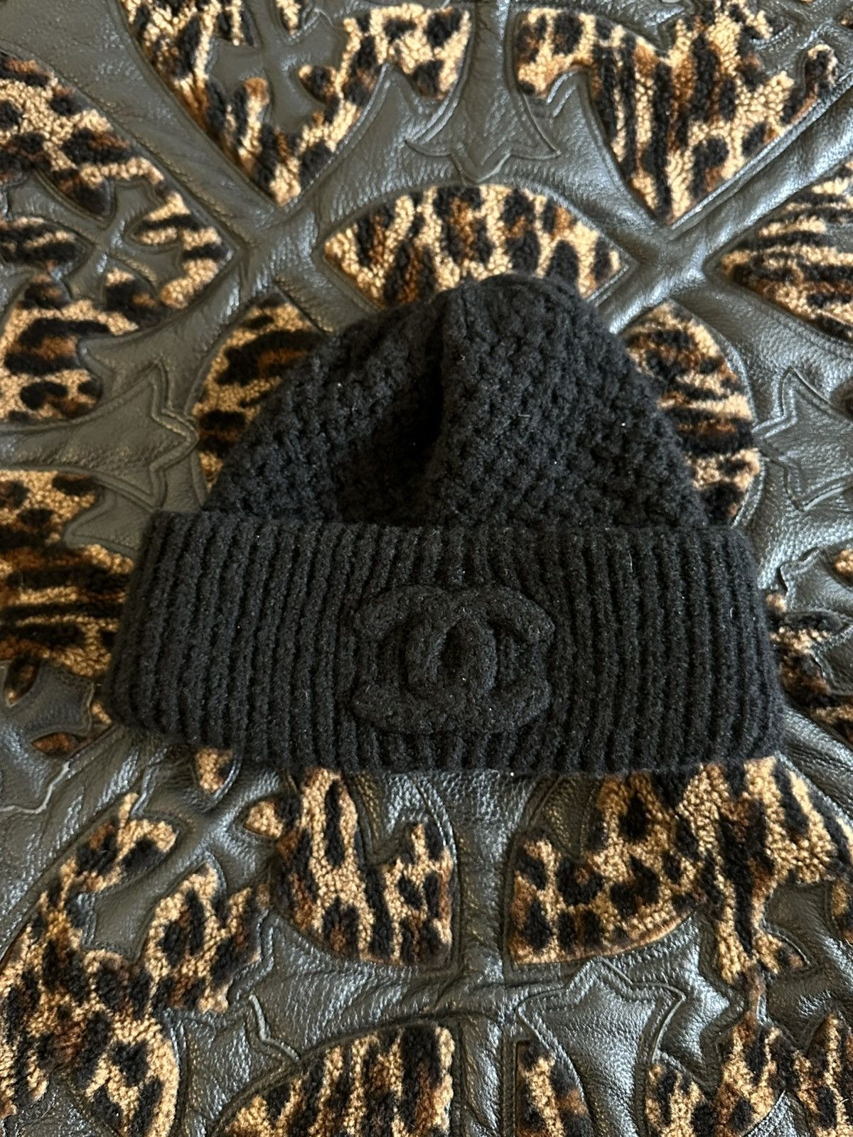 Chanel New CHANEL BEANIE cashmere black Size ONE SIZE - 1 Thumbnail