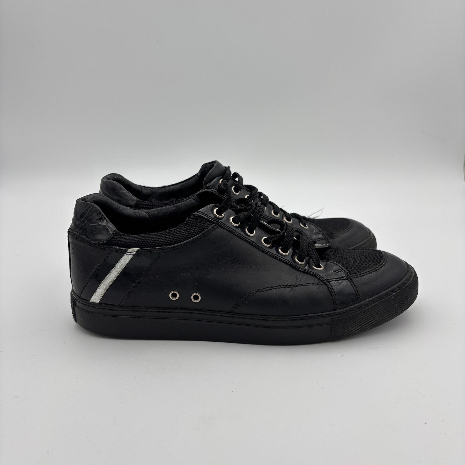 Ralph Lauren Purple Label Ralph Lauren Purple Label Leather Sneakers Trainers 9.5D Size US 9.5 / EU 42-43 - 3 Thumbnail
