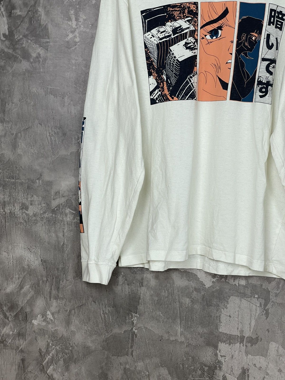 Edwin × Japanese Brand × Vintage Edwin Streetwear Anima Japanese Style Big Logo Long sleeve Size US S / EU 44-46 / 1 - 5 Thumbnail