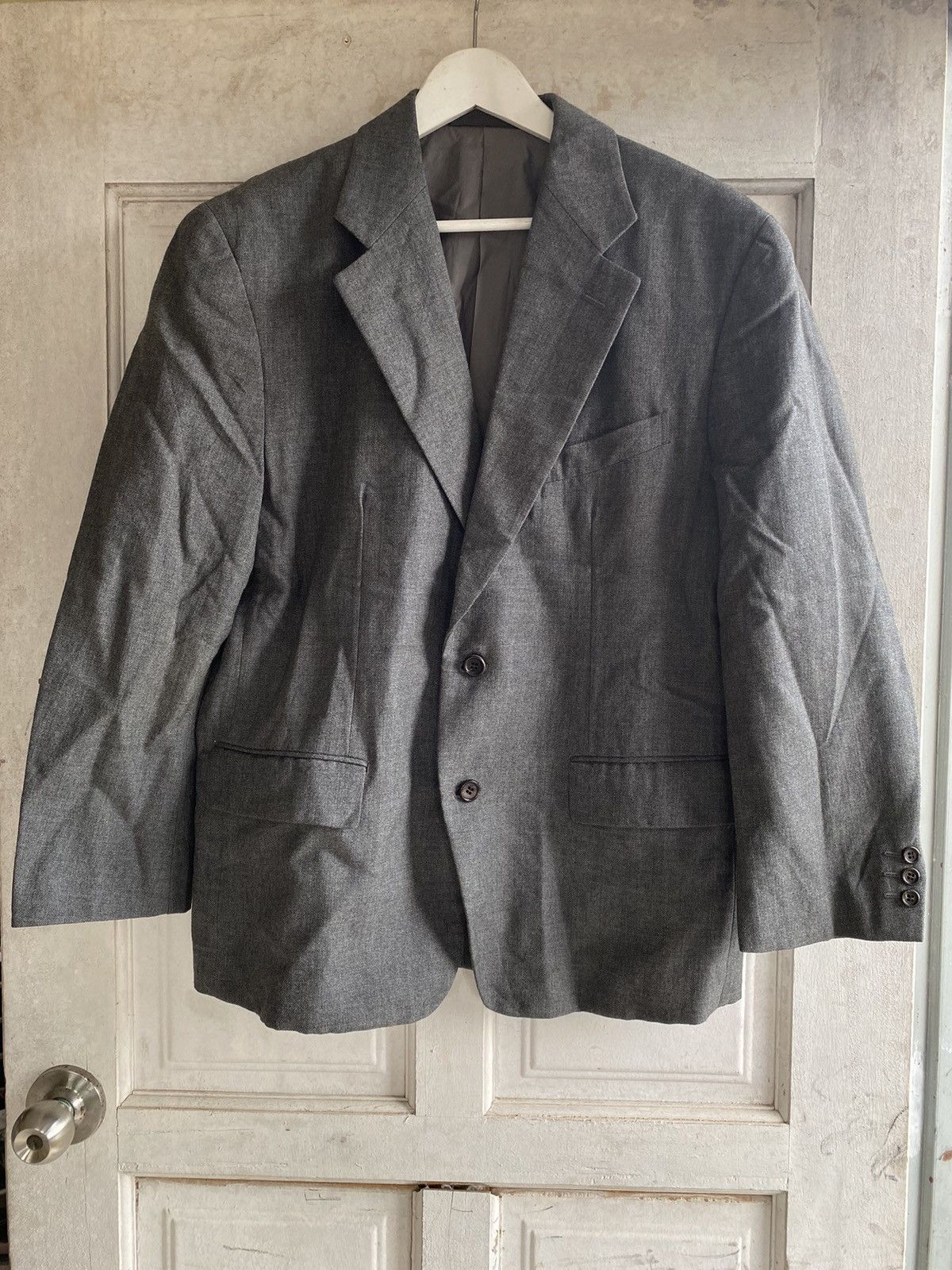 Comme des Garcons Homme Plus AD1990 Comme des Garcons Homme Plus Wool Blazer Jacket Size US S / EU 44-46 / 1 - 1 Thumbnail