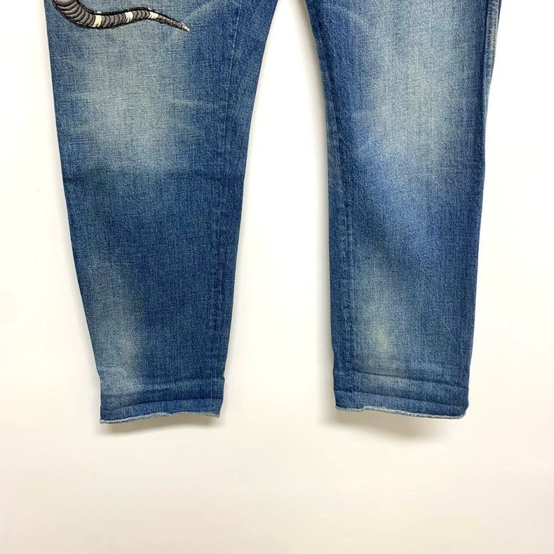 Gucci Gucci Snake-patterned jeans Size 25" / US 0 / IT 36 - 4 Thumbnail