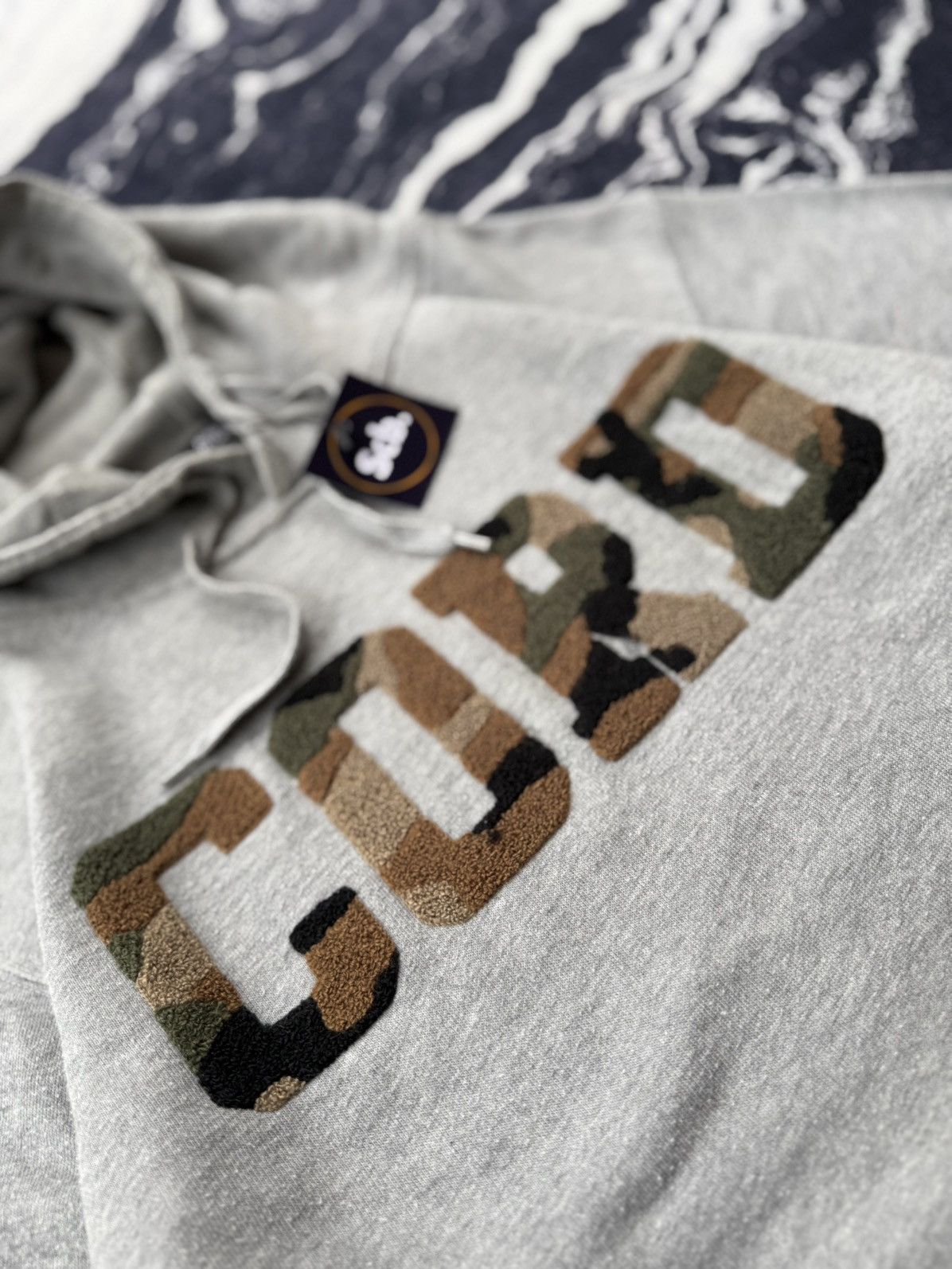 Japanese Brand Avail avantgarde cord camo hoodie Size US M / EU 48-50 / 2 - 3 Thumbnail
