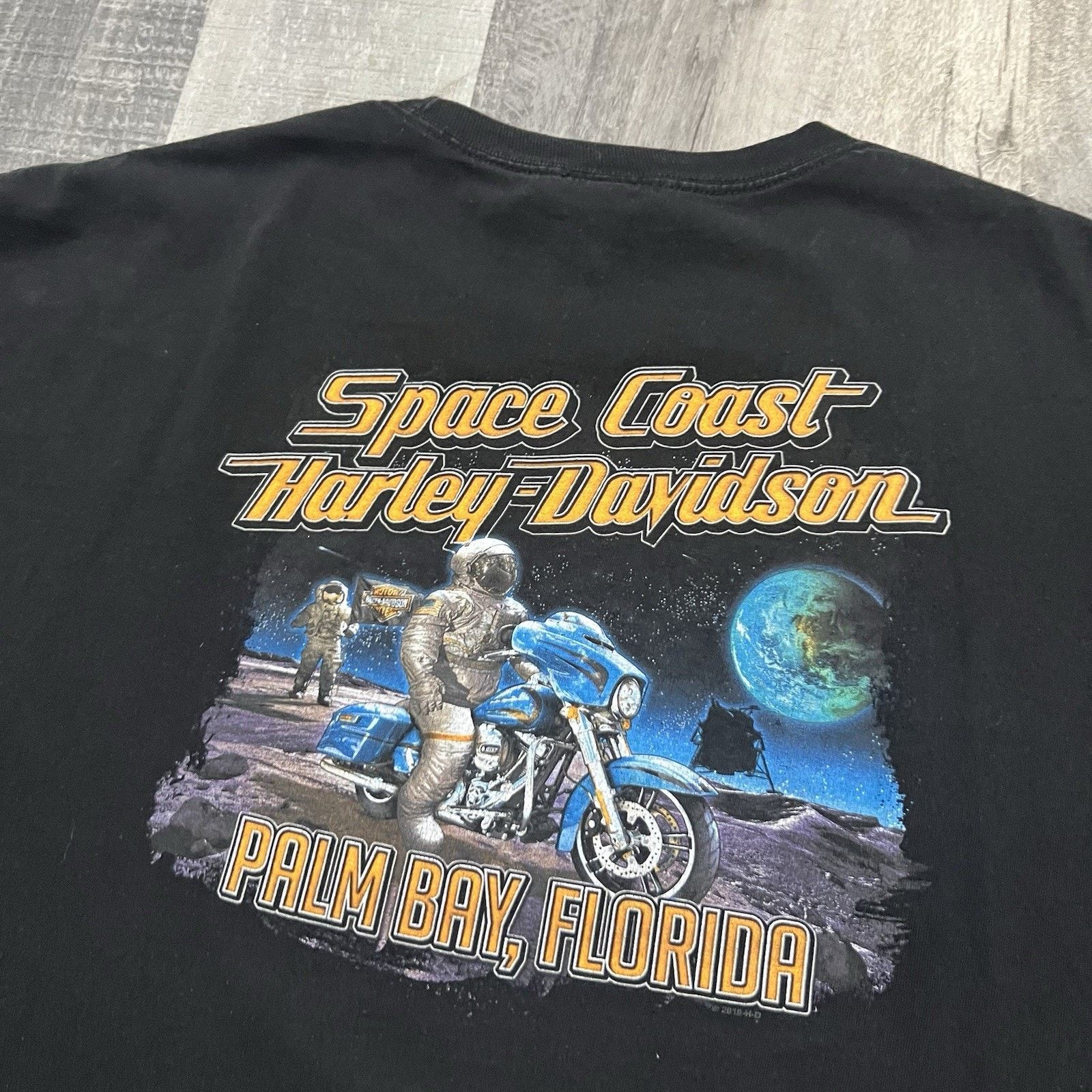 Harley Davidson Harley Davidson Black Ride Hard Or Stay Home Biker T Shirt Size US XXL / EU 58 / 5 - 4 Thumbnail