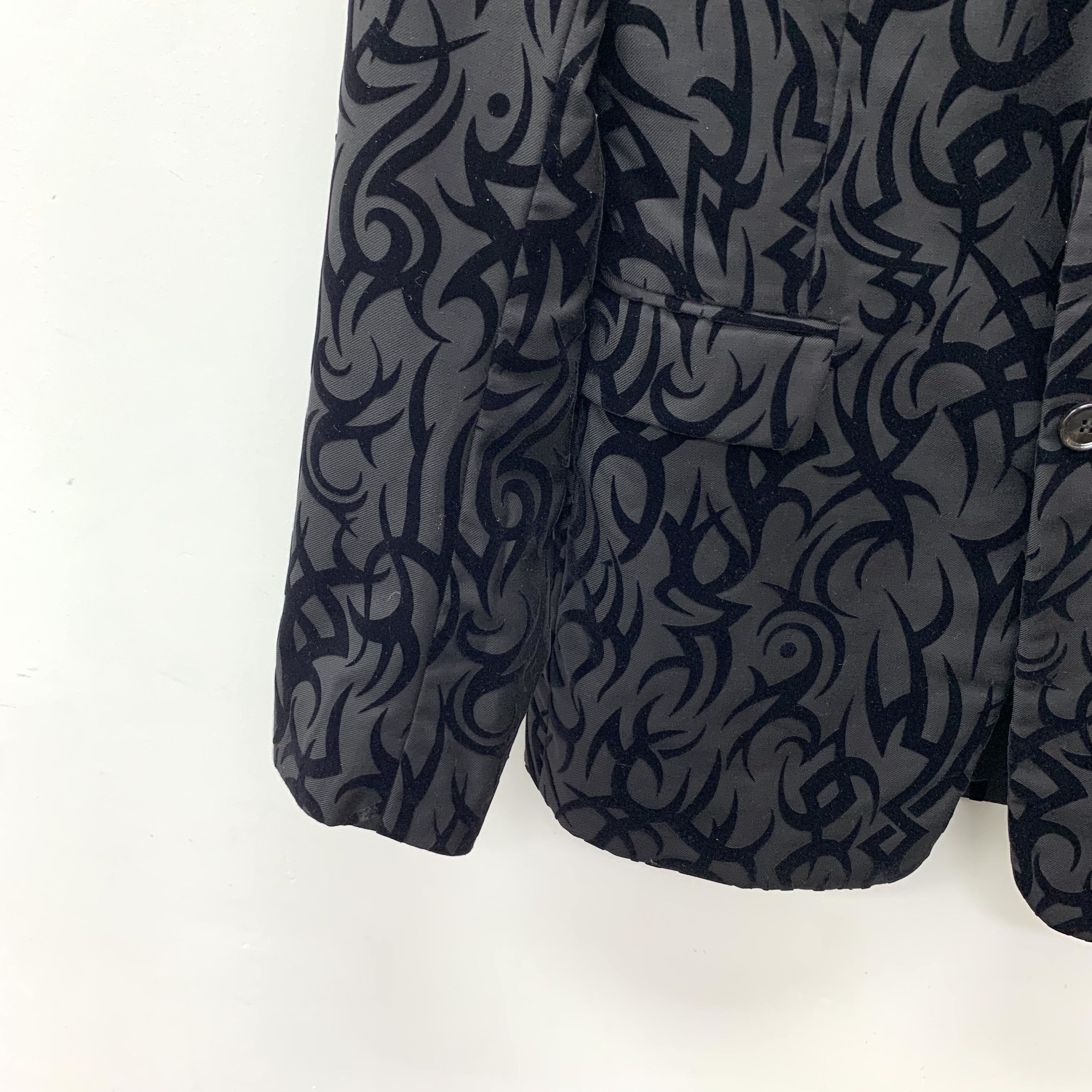 Dior Dior Thorn Print Wool Blazer (Size XS) Size 44R - 7 Thumbnail
