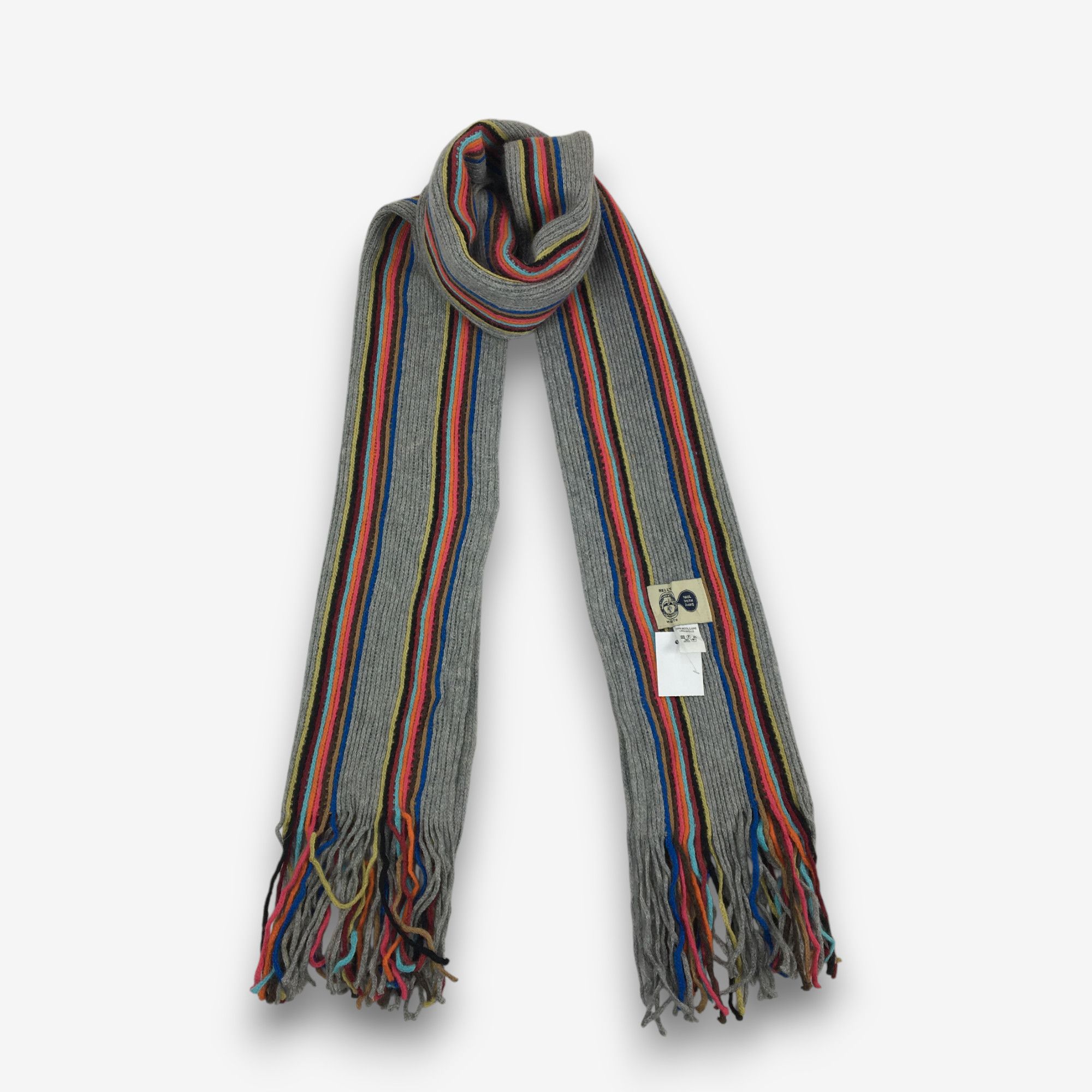 Paul Smith Vintage Paul Smith Scarf Muffler Wool Cashmere Scarves Size ONE SIZE - 1 Thumbnail