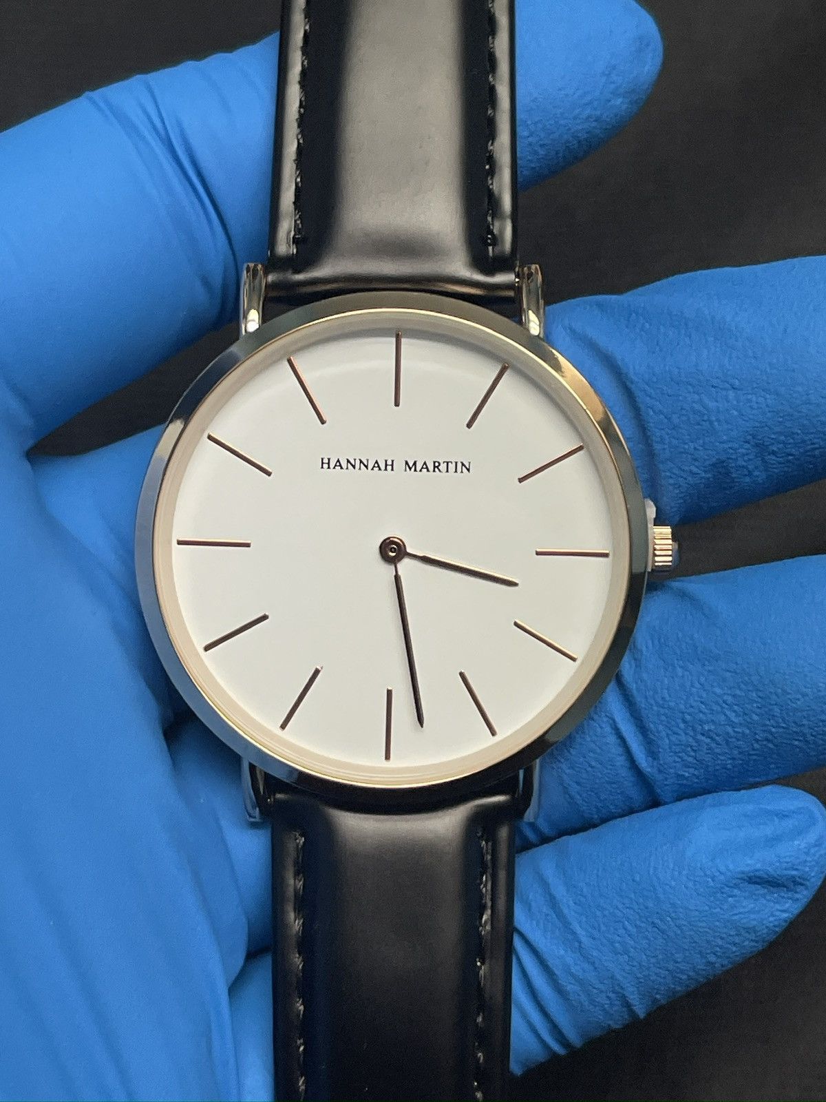 Designer Minimalist Fashion Luxury Watch StainlessSteel RoseGold 40mm Size ONE SIZE - 1 Thumbnail