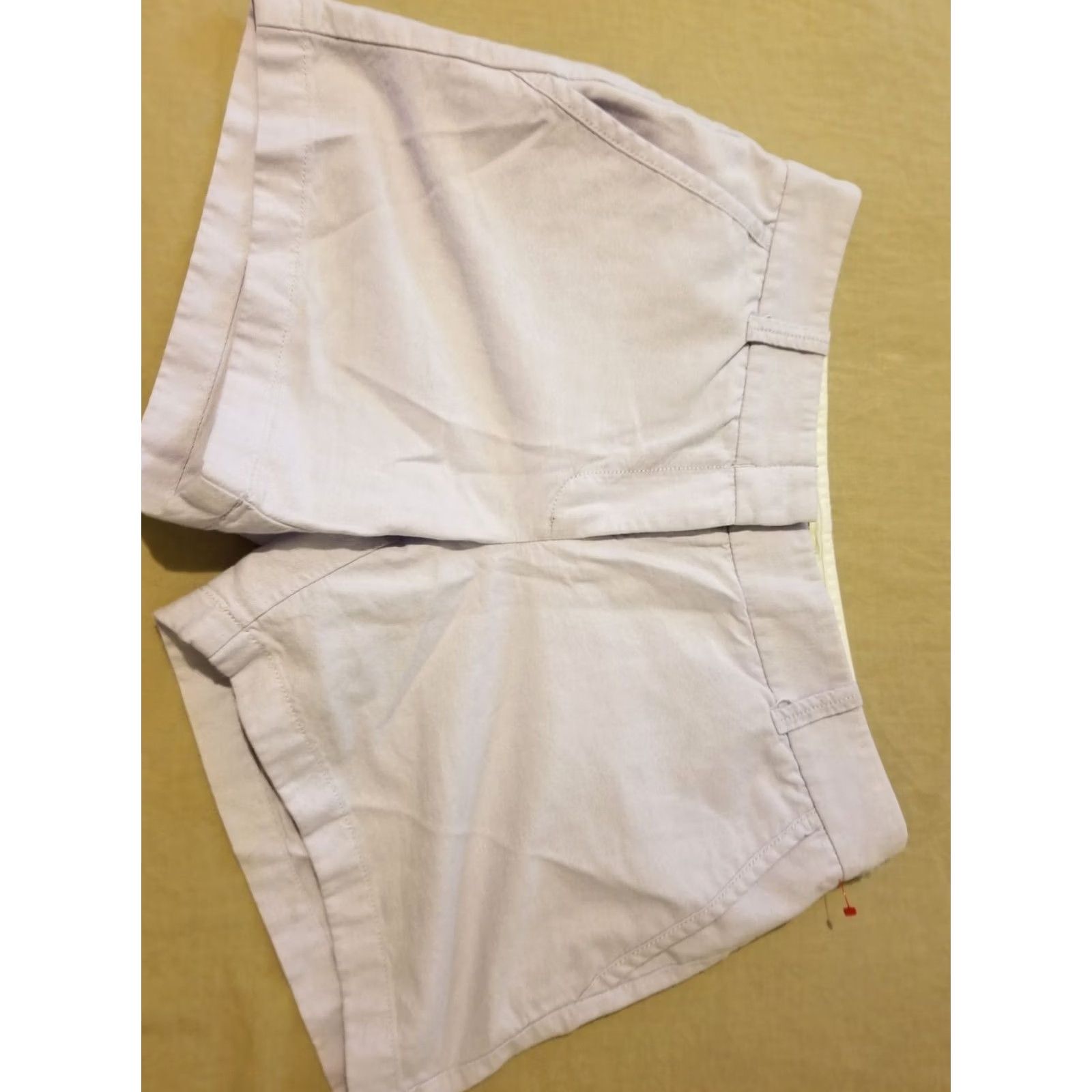 J.Crew J. Crew Shorts Womens Size 2 Purple Cotton Chino Stretch Size 26" / US 2 / IT 38 - 2 Thumbnail
