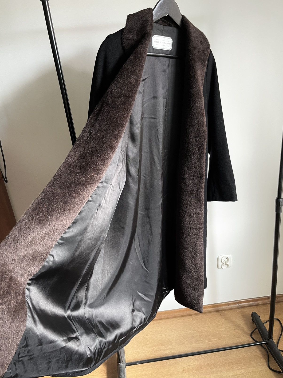 Other Ecole de Curiosites faux fur cashmere and wool blend coat Size M / US 6-8 / IT 42-44 - 9 Thumbnail