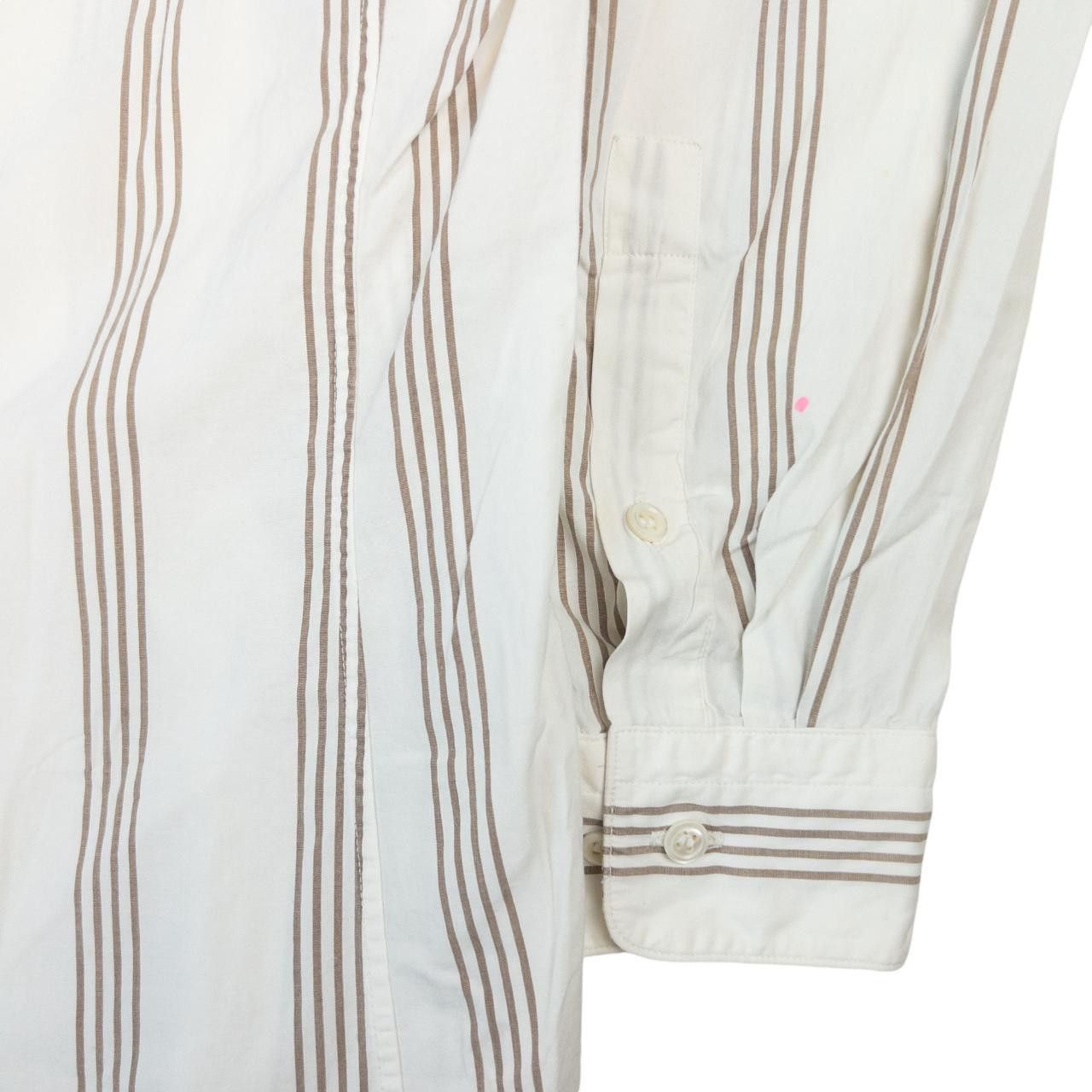 Issey Miyake Vintage Issey Miyake Striped Long Sleeve Button Shirt Size M Size US M / EU 48-50 / 2 - 5 Thumbnail