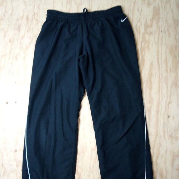 Nike × Vintage Vintage Y2K Nike Striped Mesh Lined Wind Pants Joggers Size 30" / US 8 / IT 44 - 2 Thumbnail